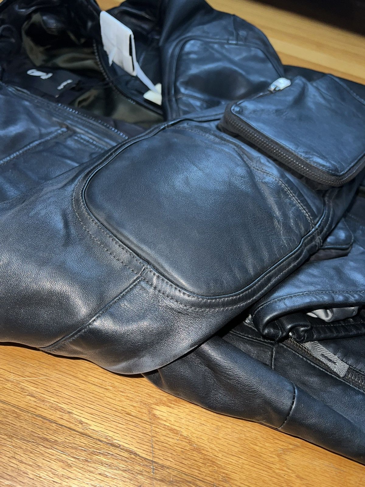 G-Star G-Star Pencilcase Leather Jacket Large BNWT Size US L / EU 52-54 / 3 - 10 Thumbnail