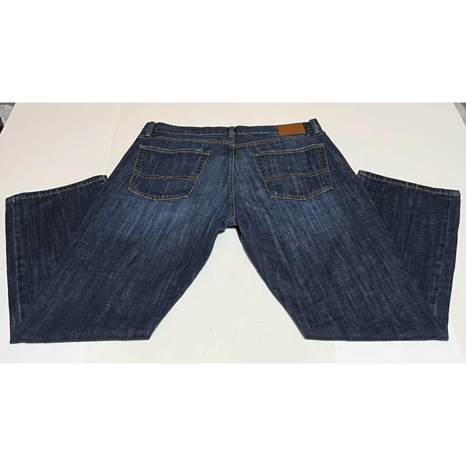 Lucky Brand Lucky Brand 221 Jeans Bootcut Regular 38x31 38x32 Blue Denim Stitch Zipper Logo 5-Pocket Mens Size US 38 / EU 54 - 2 Thumbnail