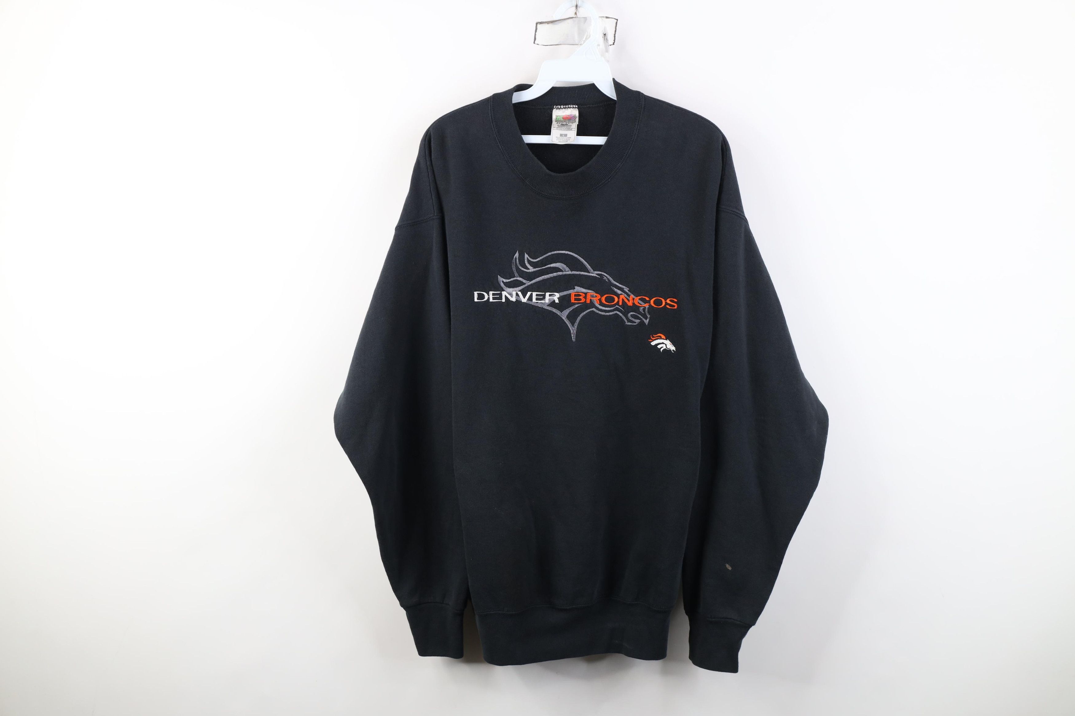 Vintage Vintage 90s Denver Broncos Football Crewneck Sweatshirt Size US L / EU 52-54 / 3 - 1 Thumbnail