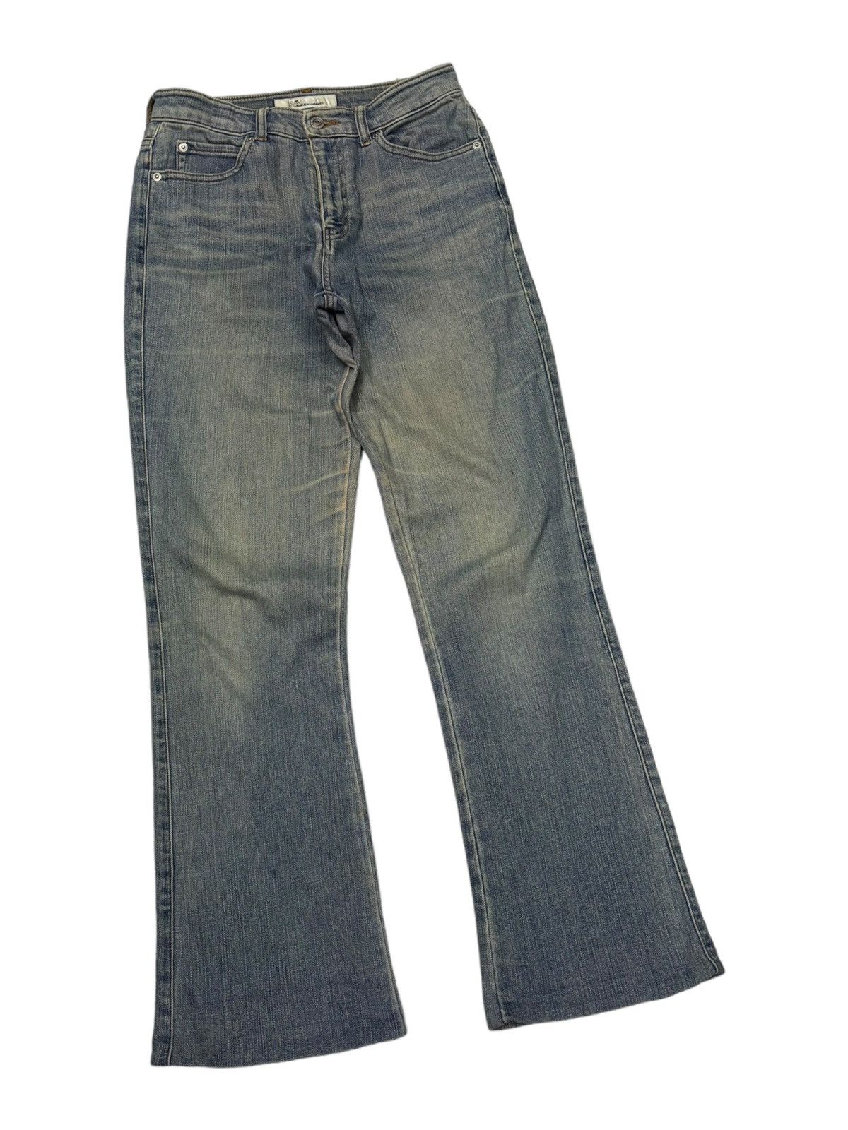 Kansai Yamamoto ❤️‍🔥FLARE JEANS BOOTCUT KANSAI YAMAMOTO FLARE DENIM JEANS Size 28" / US 6 / IT 42 - 3 Thumbnail