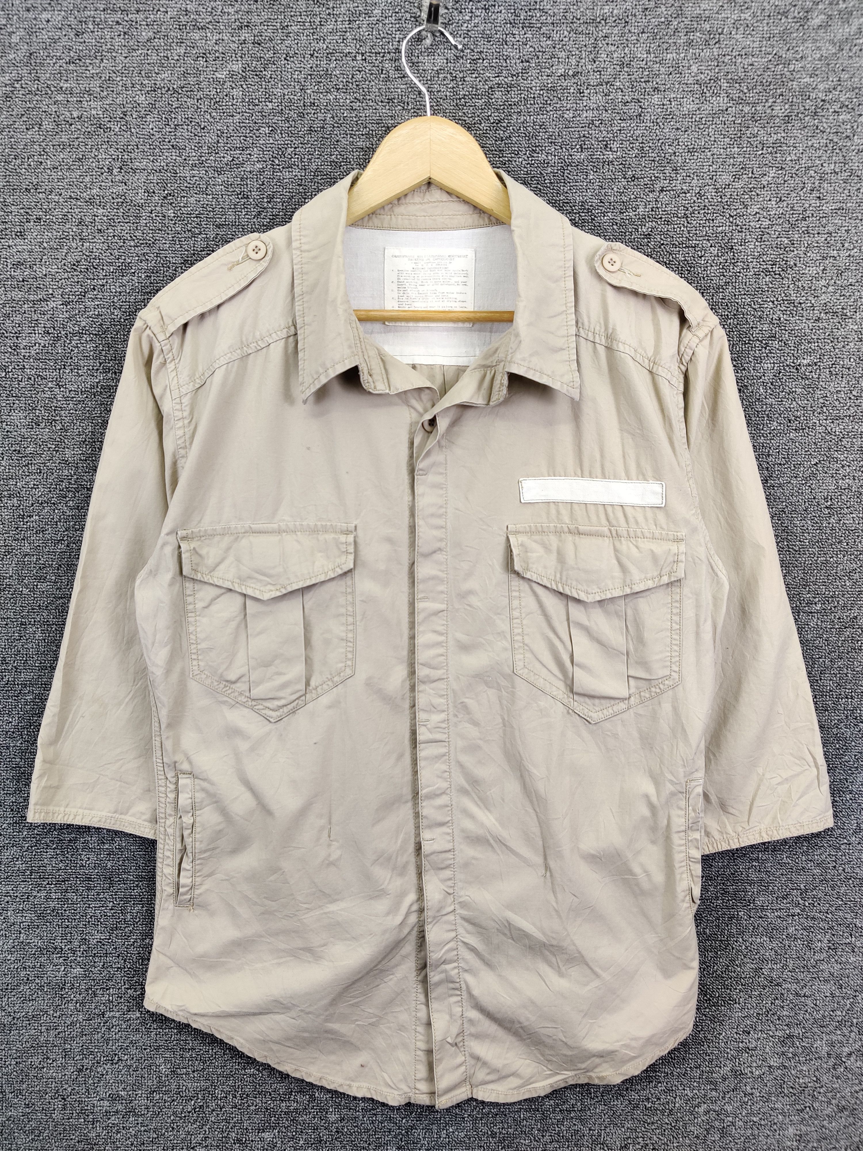 GOA Vintage GOA Military Button Ups Shirt Size US L / EU 52-54 / 3 - 1 Thumbnail