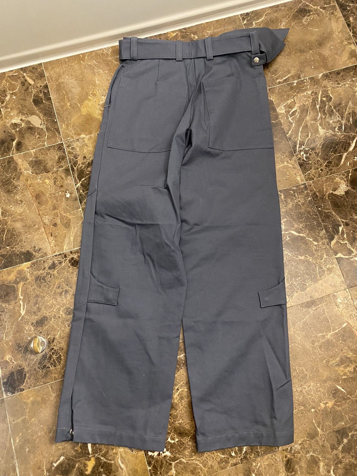 Kiko Kostadinov 0032017 Wrapped Knee Trousers Size US 30 / EU 46 - 3 Thumbnail