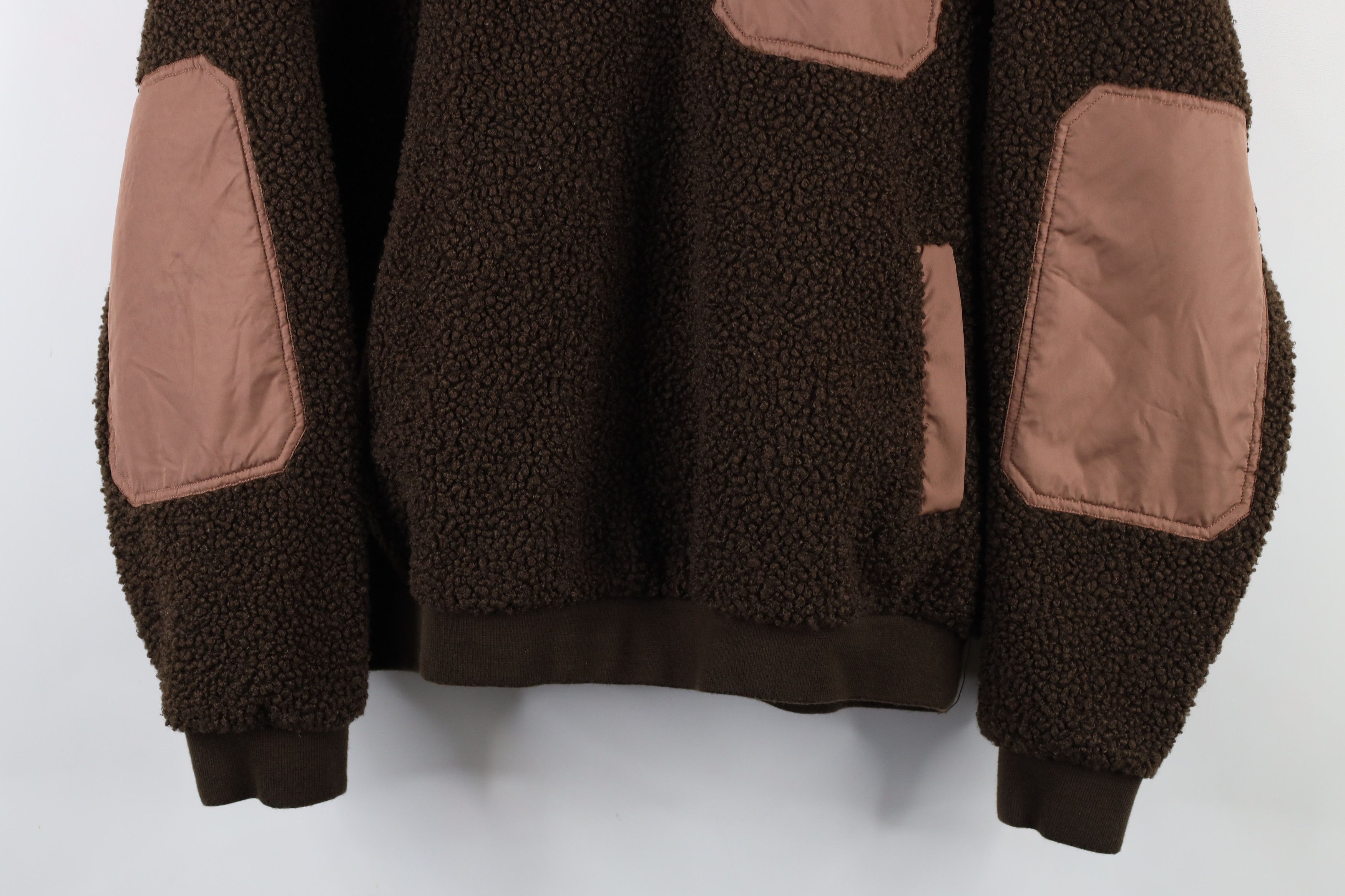 Lands' End × Vintage Vintage Lands End Pile Fleece Snap Button Pullover Sweater Size US M / EU 48-50 / 2 - 3 Thumbnail