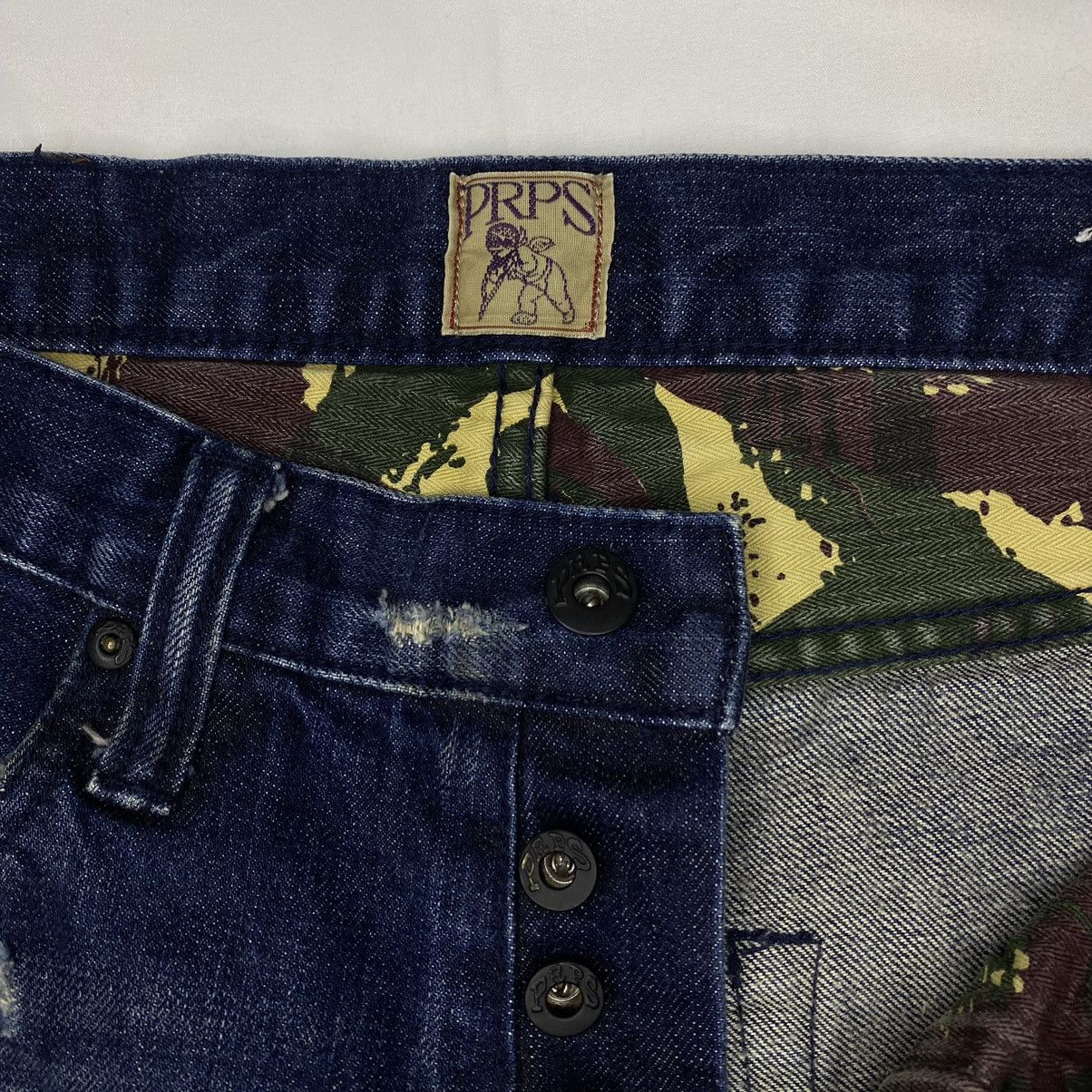 Prps PRPS Demon Jeans Size US 31 - 8 Thumbnail