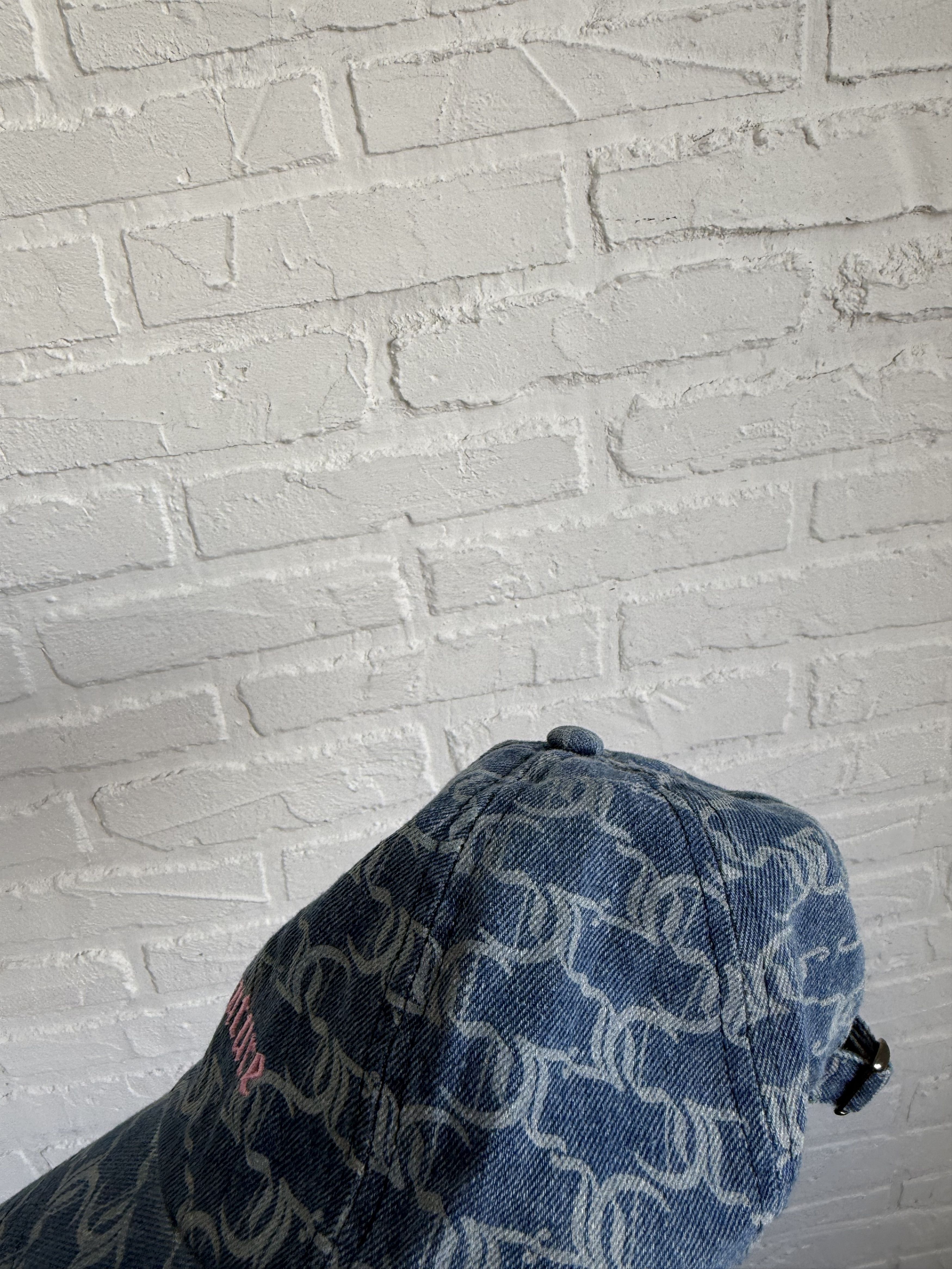 Juicy Couture Y2K Juicy couture monogram denim cap Size ONE SIZE - 4 Thumbnail