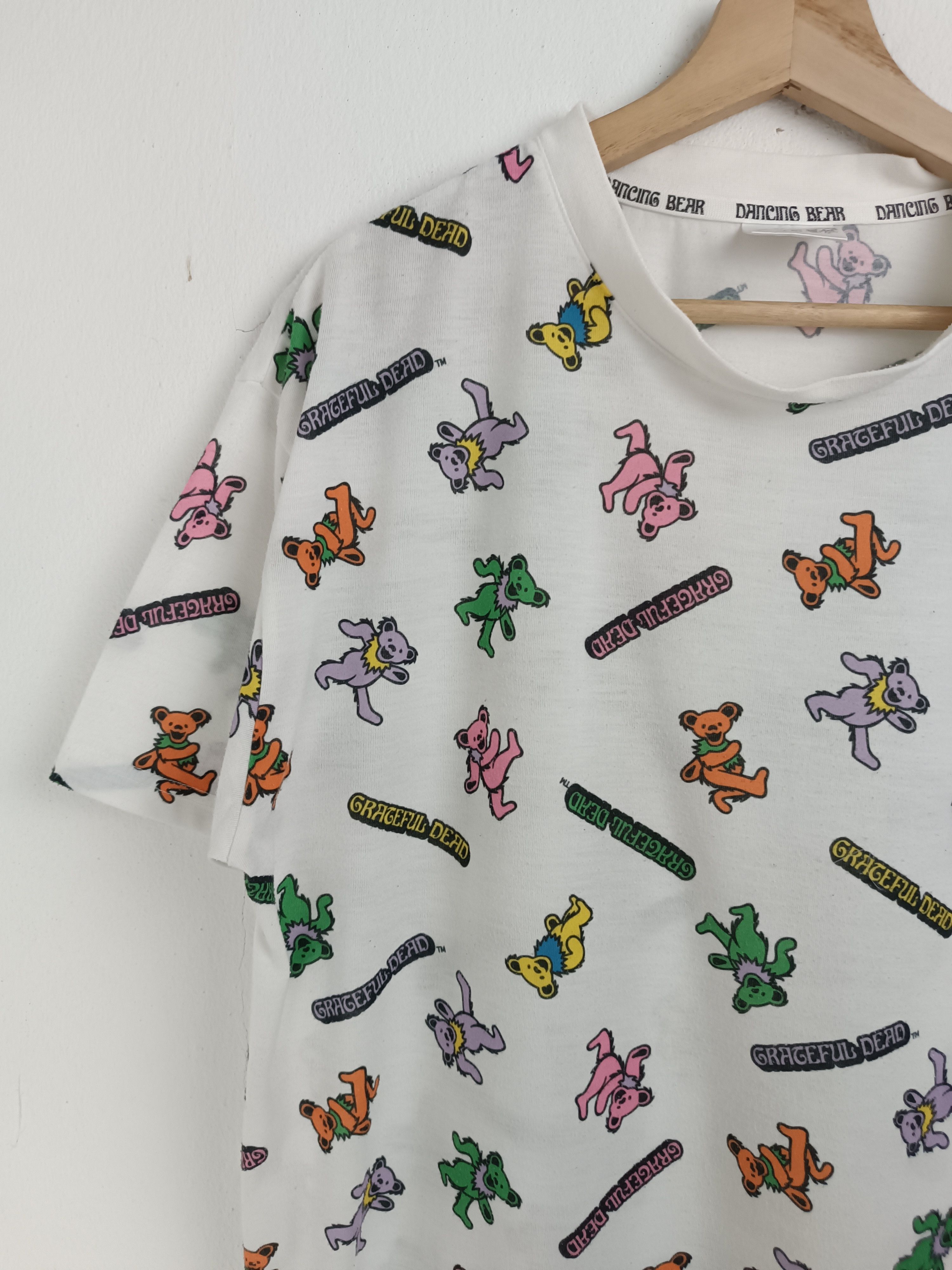 Grateful Dead VINTAGE GRATEFUL DEAD DANCING BEAR TEE PHISH DYLAN JOPLIN Size US L / EU 52-54 / 3 - 5 Thumbnail