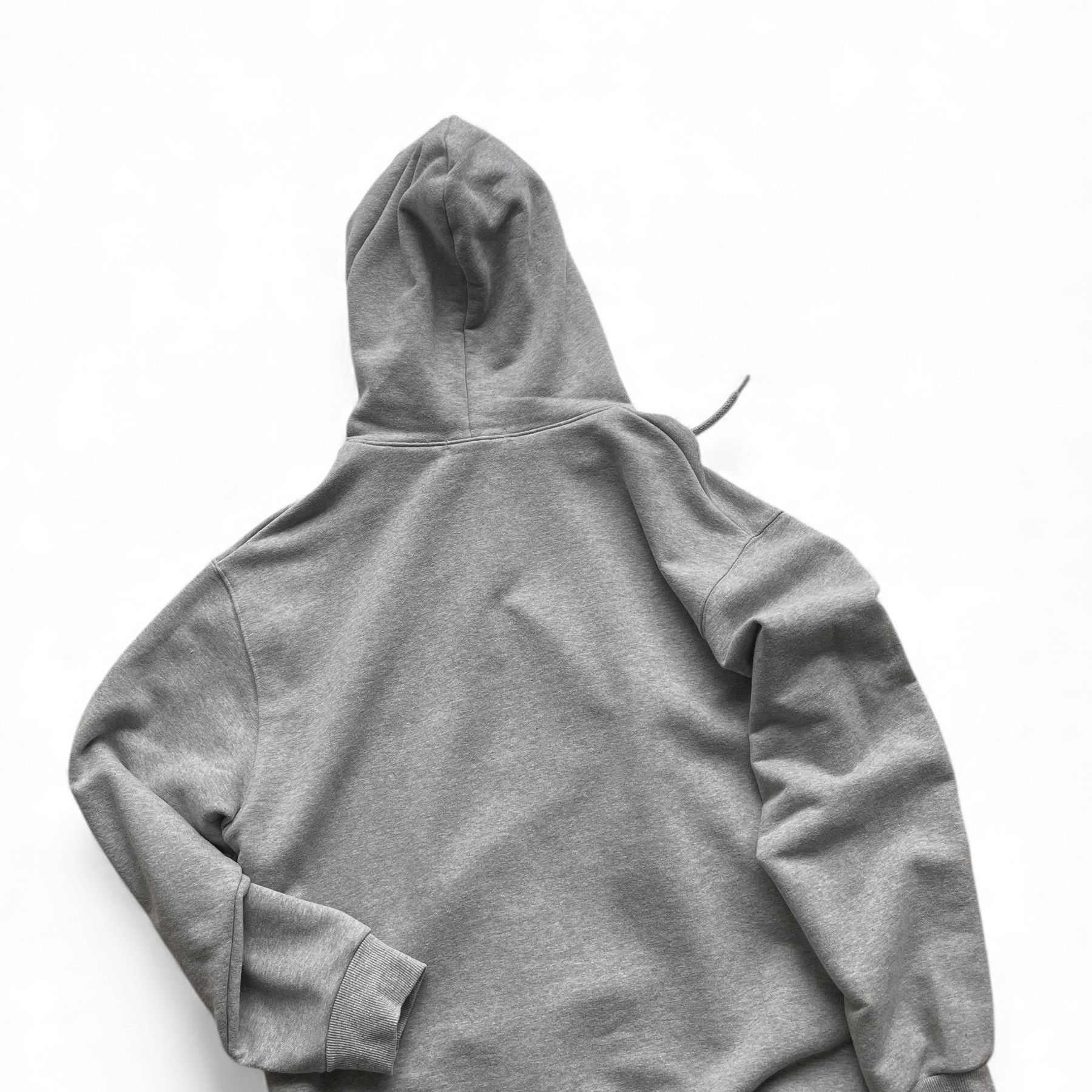 Japanese Brand Oversized blank hoodie with dropped shoulders Size US L / EU 52-54 / 3 - 6 Thumbnail