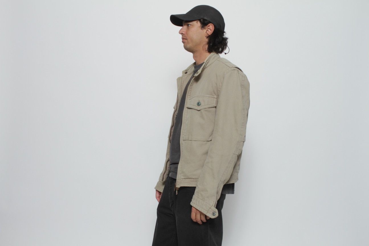 Calvin Klein × Vintage TAN BOXY CARGO POCKET CANVAS JACKET BY CALVIN KLEIN JEANS Size US XL / EU 56 / 4 - 3 Thumbnail