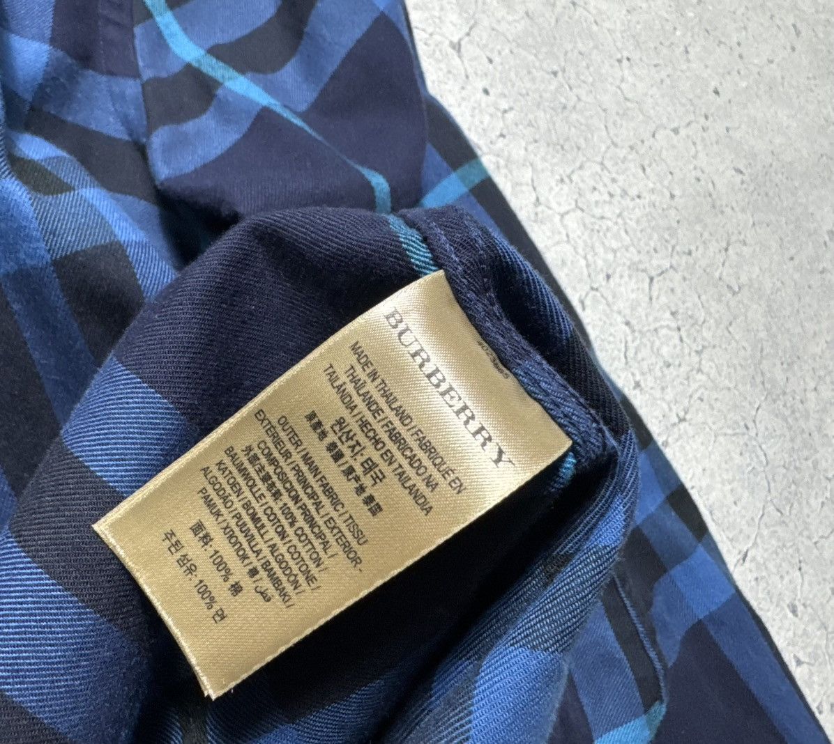 Burberry Burberry Flannel Checkered Shirt Luxury Size S Size US S / EU 44-46 / 1 - 7 Thumbnail