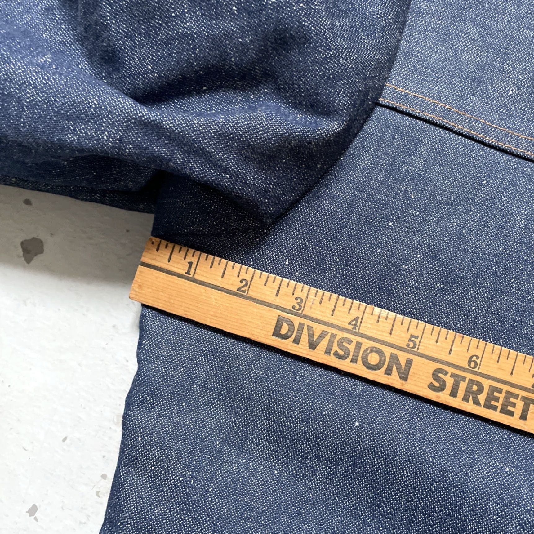 Denime VINTAGE Maverick Denim Lined Trucker Jacket Unisex Adults 38 Blue NWT USA Western 70s 80s Rancher Chore Workwear Cowboys Mens Womens Size US XXS / EU 40 - 3 Thumbnail