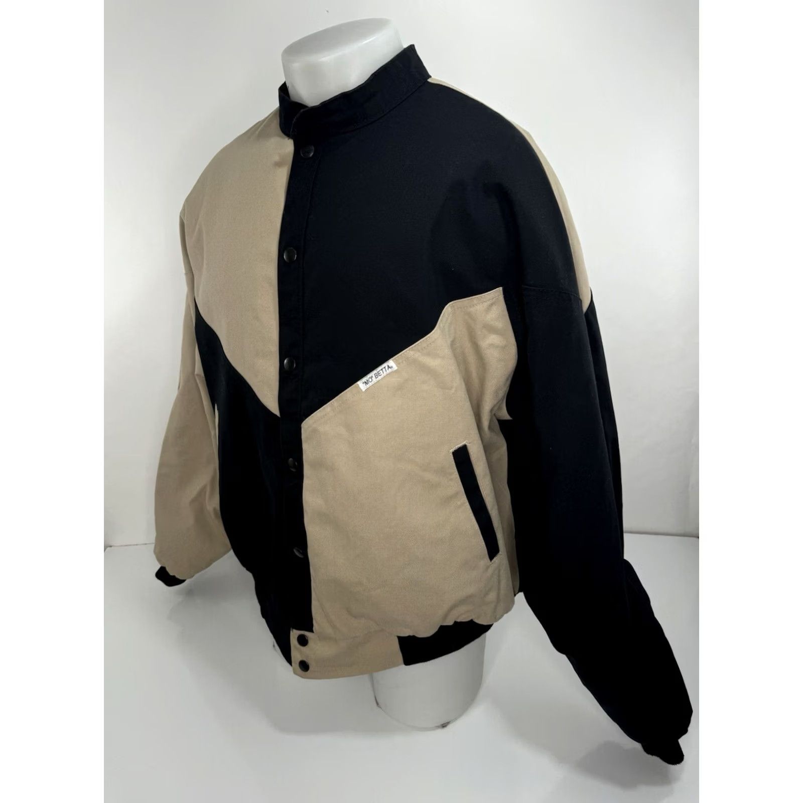 Vintage MO BETTA Western Insulated Mens 2XL Jacket Tan / Black Jacket Mens 2XL Western Insulated EXCELLENT Size US XXL / EU 58 / 5 - 2 Thumbnail