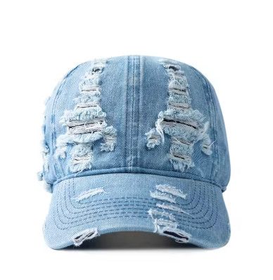 Other New Denim Ripped Cap Size ONE SIZE - 3 Thumbnail