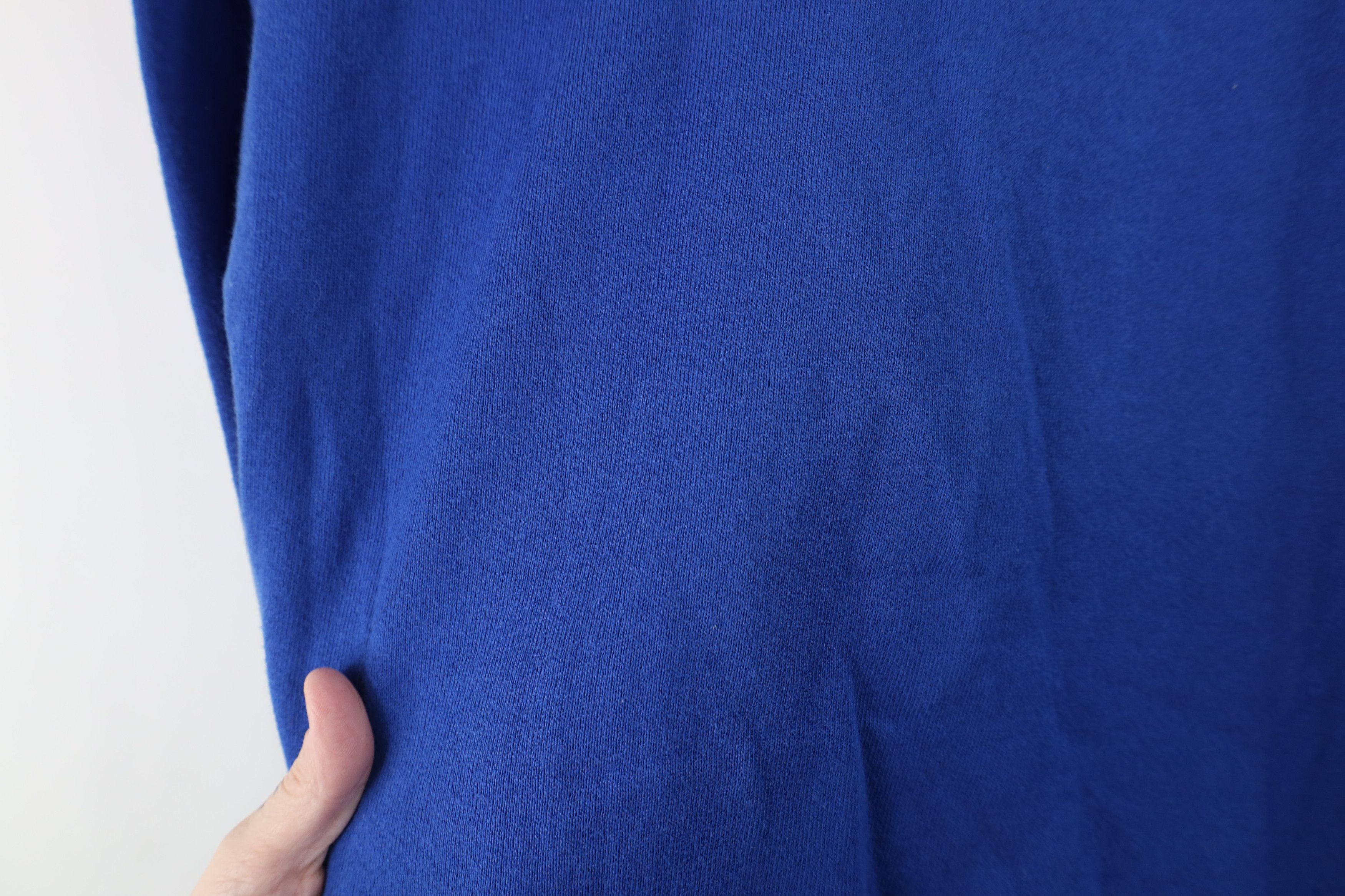 Vintage Vintage 90s Streetwear Crewneck Sweatshirt Royal Blue USA Size US M / EU 48-50 / 2 - 4 Thumbnail