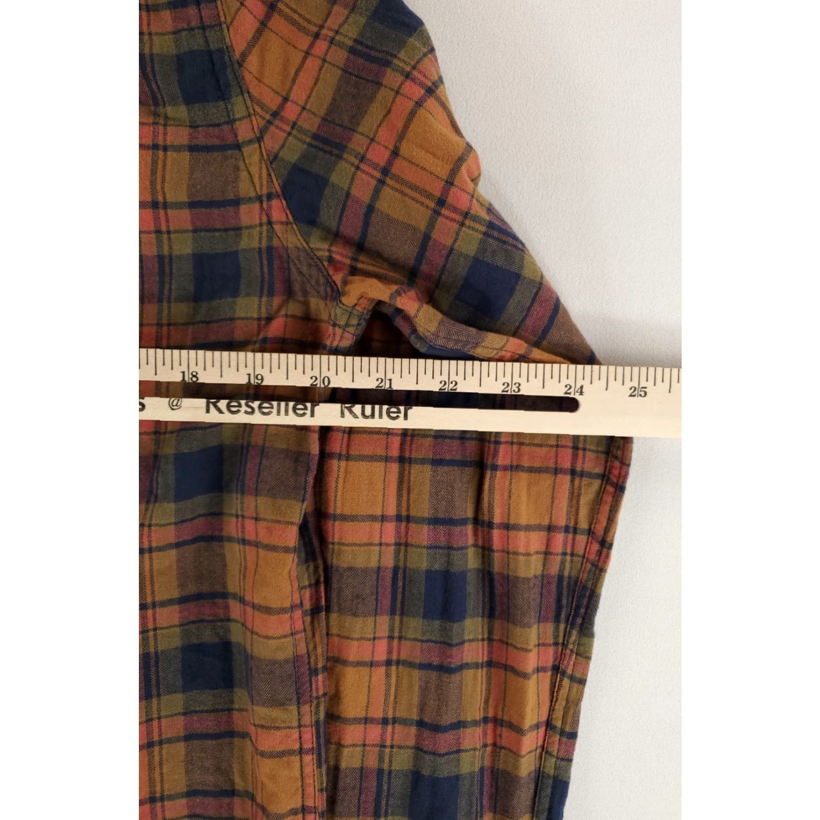 Tecovas Tecovas Pearl Snap Shirt Long Sleeve BrownBlueRed Plaid Mens M Size US M / EU 48-50 / 2 - 4 Thumbnail