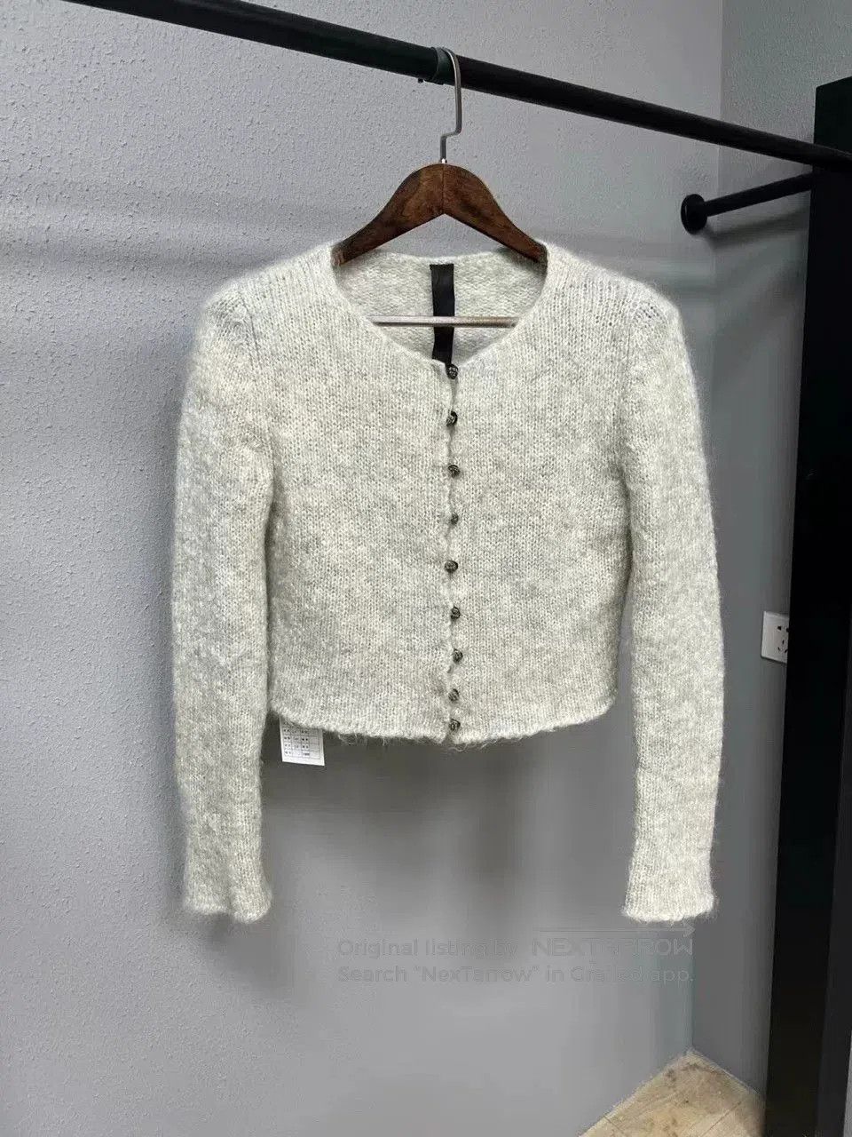 Chrome Hearts chrome hearts gray cashmere cardigan. Size US S / EU 44-46 / 1 - 1 Thumbnail