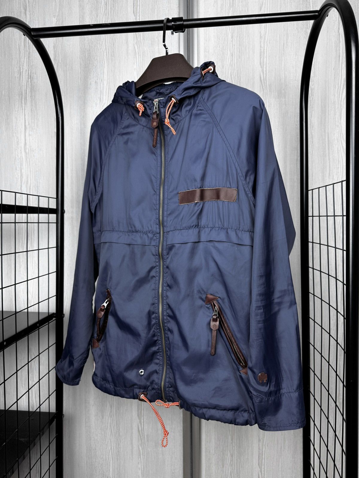 Marshall Artist Marshall Artist Navy Blue Lightweight Windcheater Jacket Size US M / EU 48-50 / 2 - 5 Thumbnail