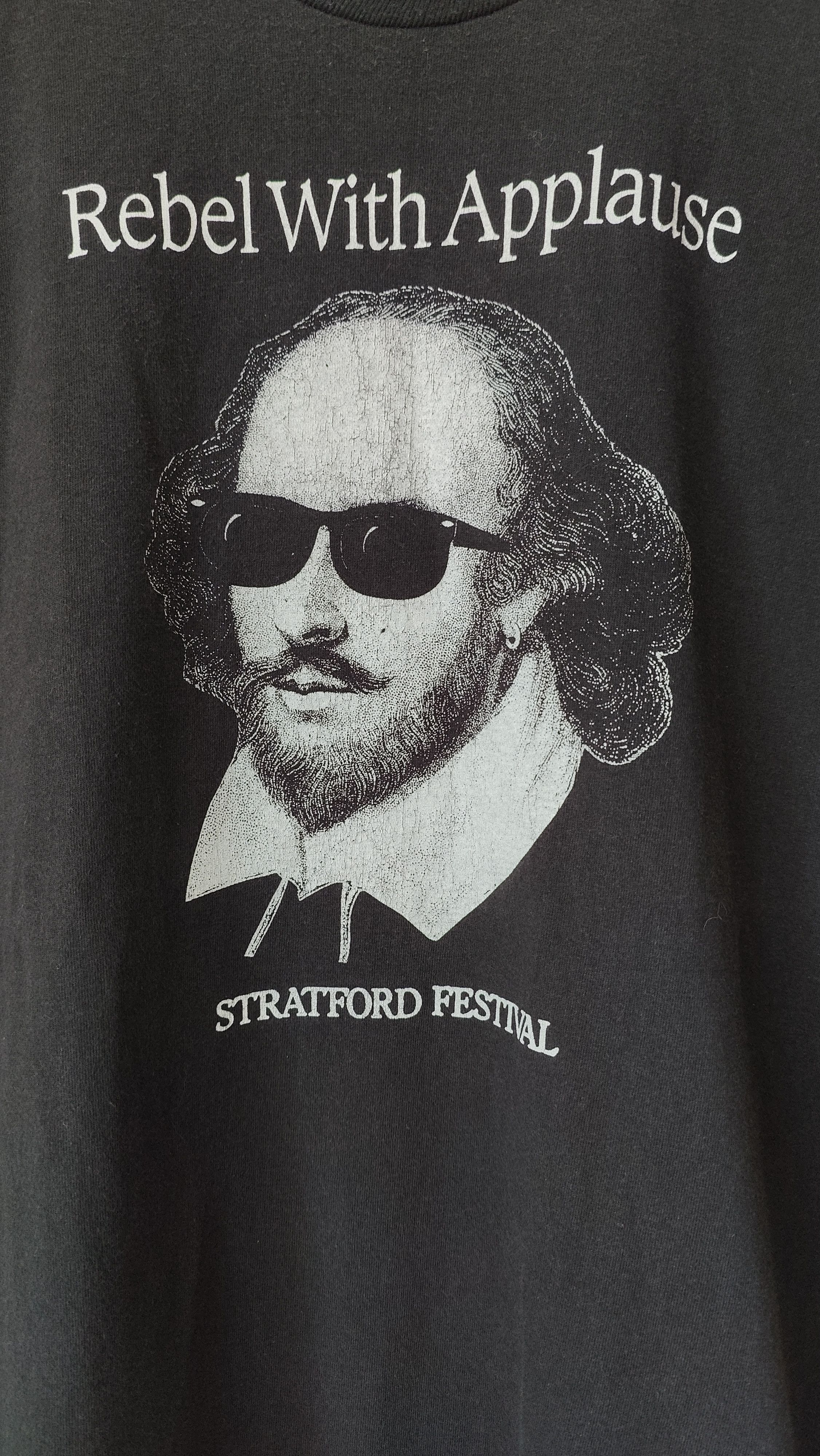 Vintage Stratford Festival Rebel with Applause 90s Vintage Tshirt Size US XL / EU 56 / 4 - 2 Thumbnail