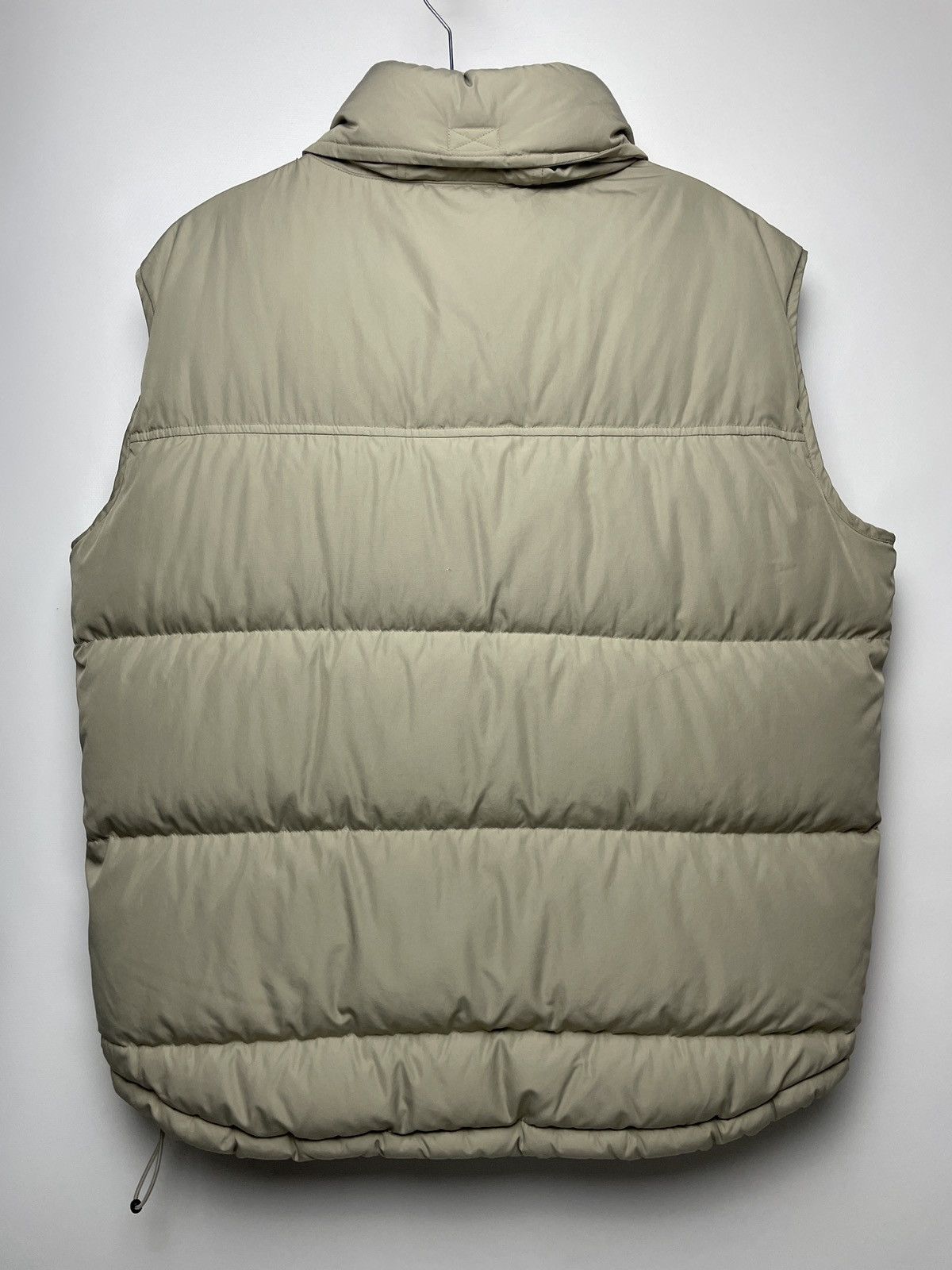 Nike 🦍 NIKE PUFFER DOWN VEST HOODED Y2K 90’s SWOOSH LOGO Beige Size US L / EU 52-54 / 3 - 5 Thumbnail