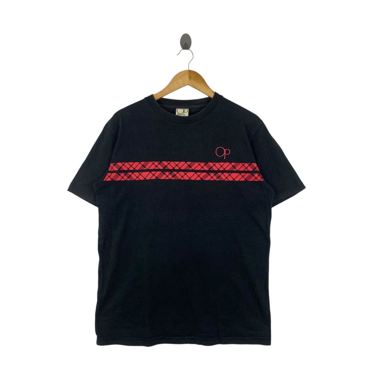 Ocean Pacific OCEAN PACIFIC OP Nova Checks Box Logo Surf Wave Tee Shirt Size US M / EU 48-50 / 2 - 3 Thumbnail