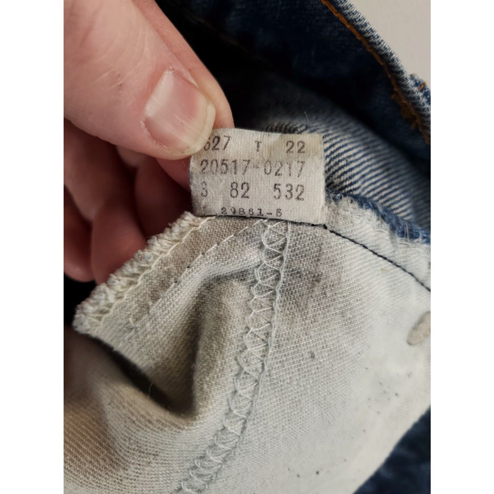 Levi's VINTAGE Levi's 517 Jeans Bootcut Blue Mens 32x31 Actual Orange Tab 80s 34x32 (32x31) Size US 32 / EU 48 - 6 Thumbnail