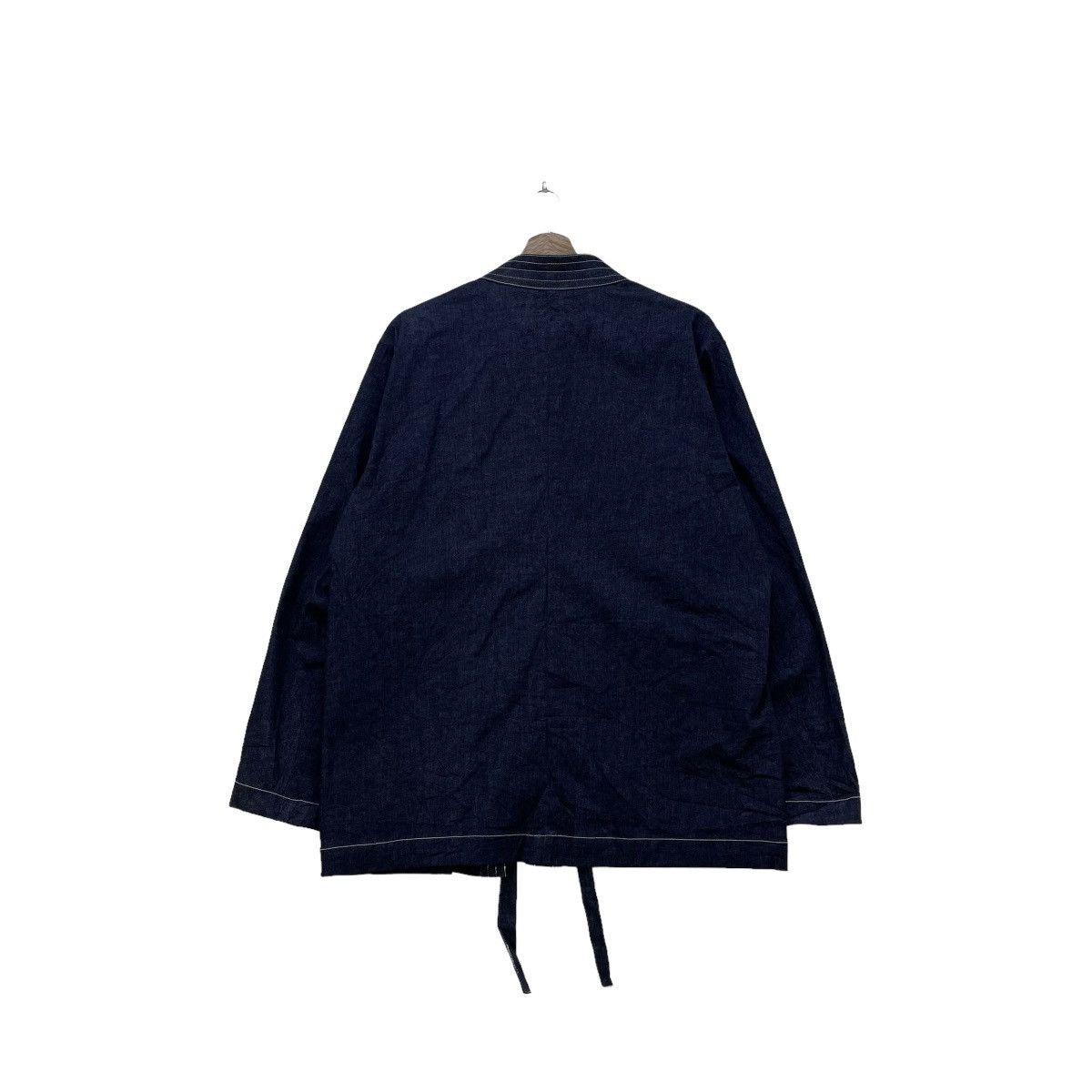 Japanese Brand 💥Japanese Brand Super Hanks Kimono Indigo Jacket Size US M / EU 48-50 / 2 - 2 Thumbnail