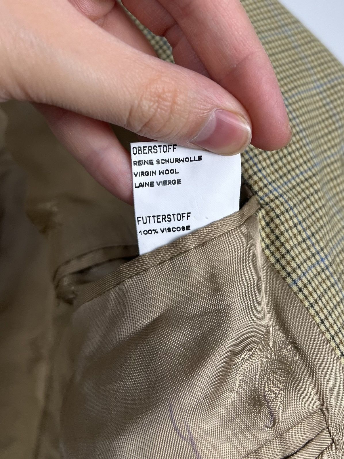 Burberry Blazer Burberry London Virgin Wool Size US L / EU 52-54 / 3 - 5 Thumbnail