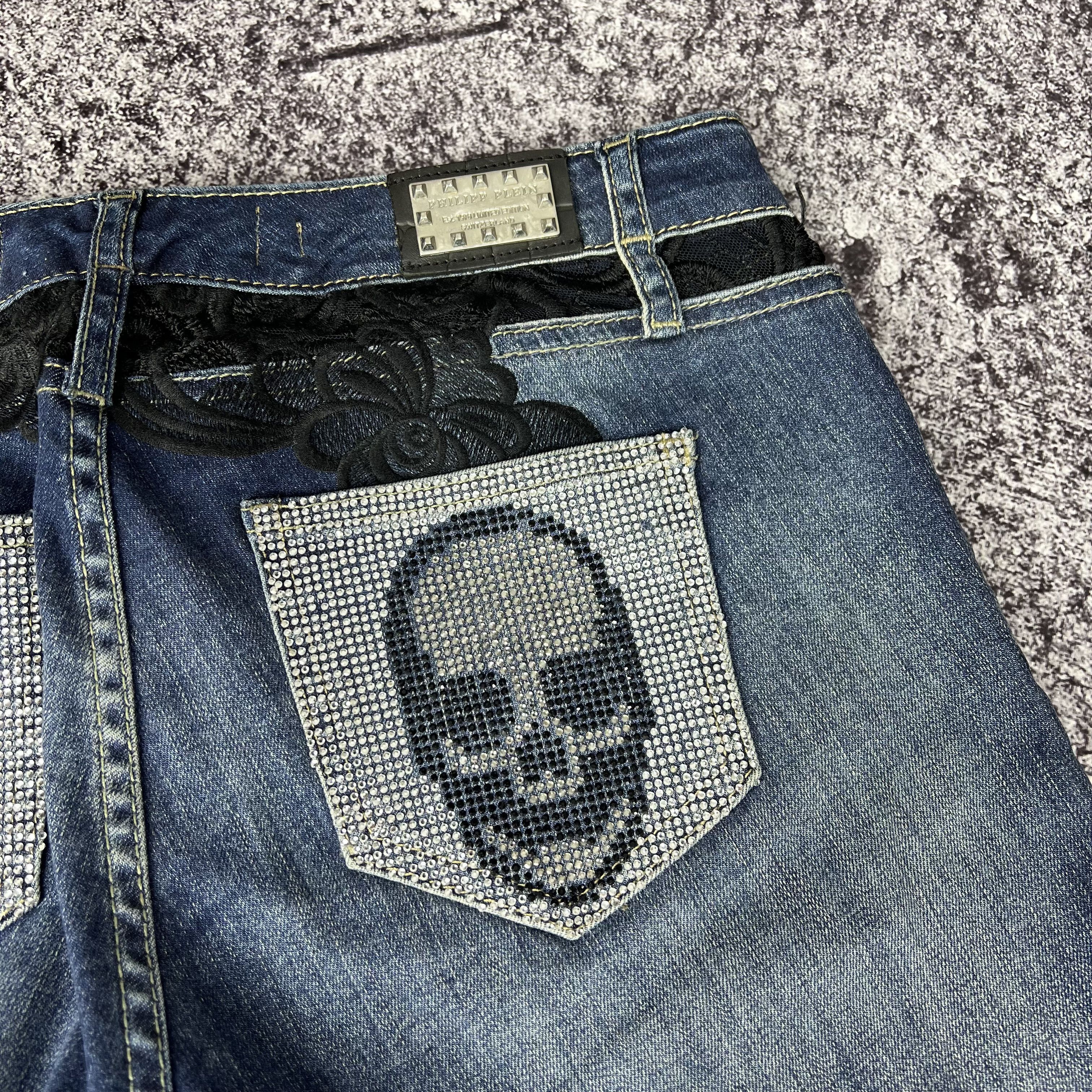 Philipp Plein Philipp Plein Jeans Super Slim Size 27 Size 27" / US 4 / IT 40 - 9 Thumbnail