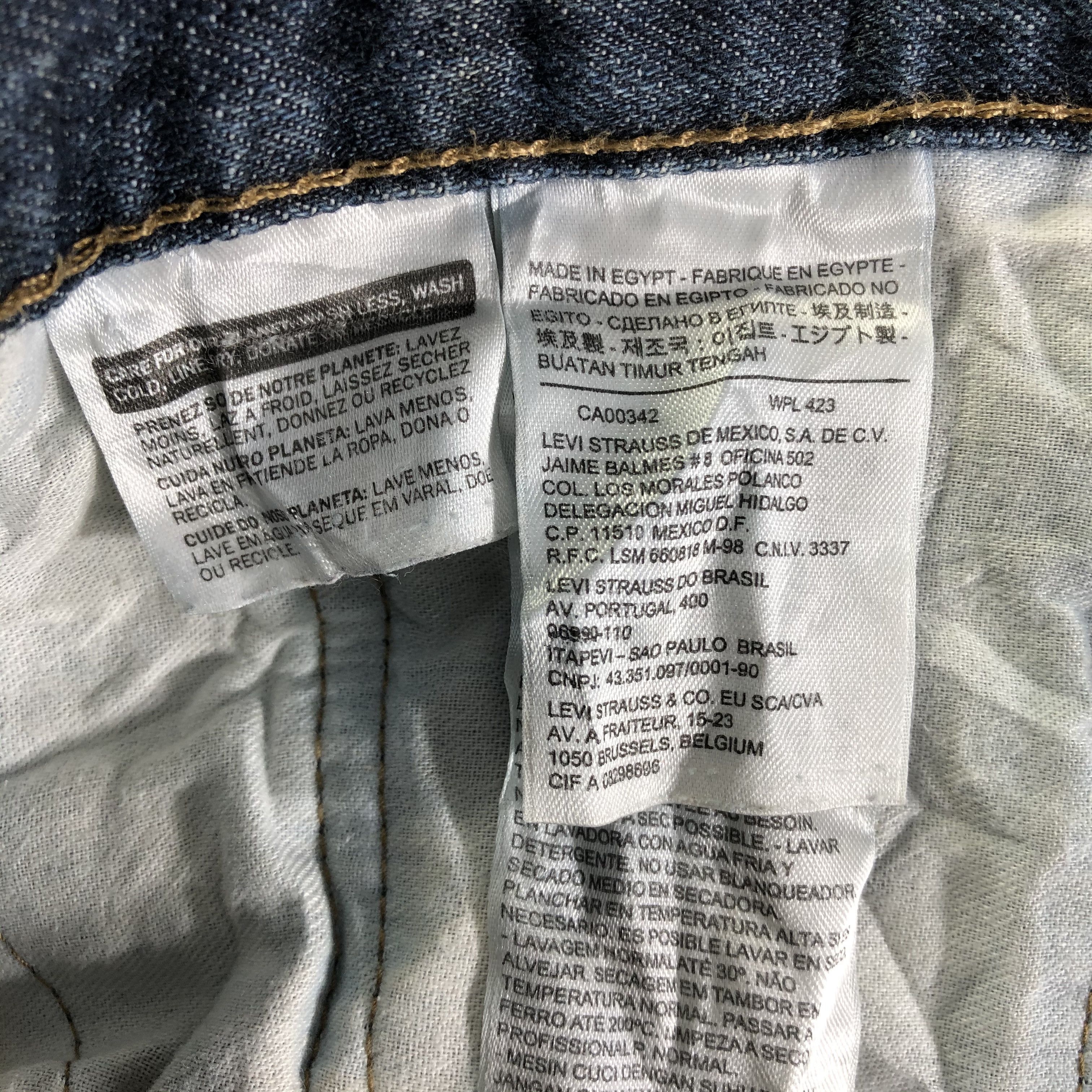 Levi's Vintage Levis 505 Jeans-J4341 Size US 37 - 12 Thumbnail
