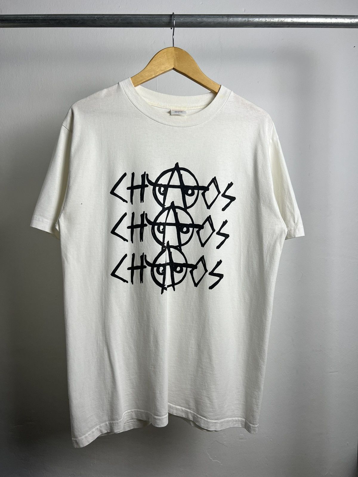 Supreme SS08 Supreme Chaos Chaos Chaos Crewneck Size US L / EU 52-54 / 3 - 1 Thumbnail