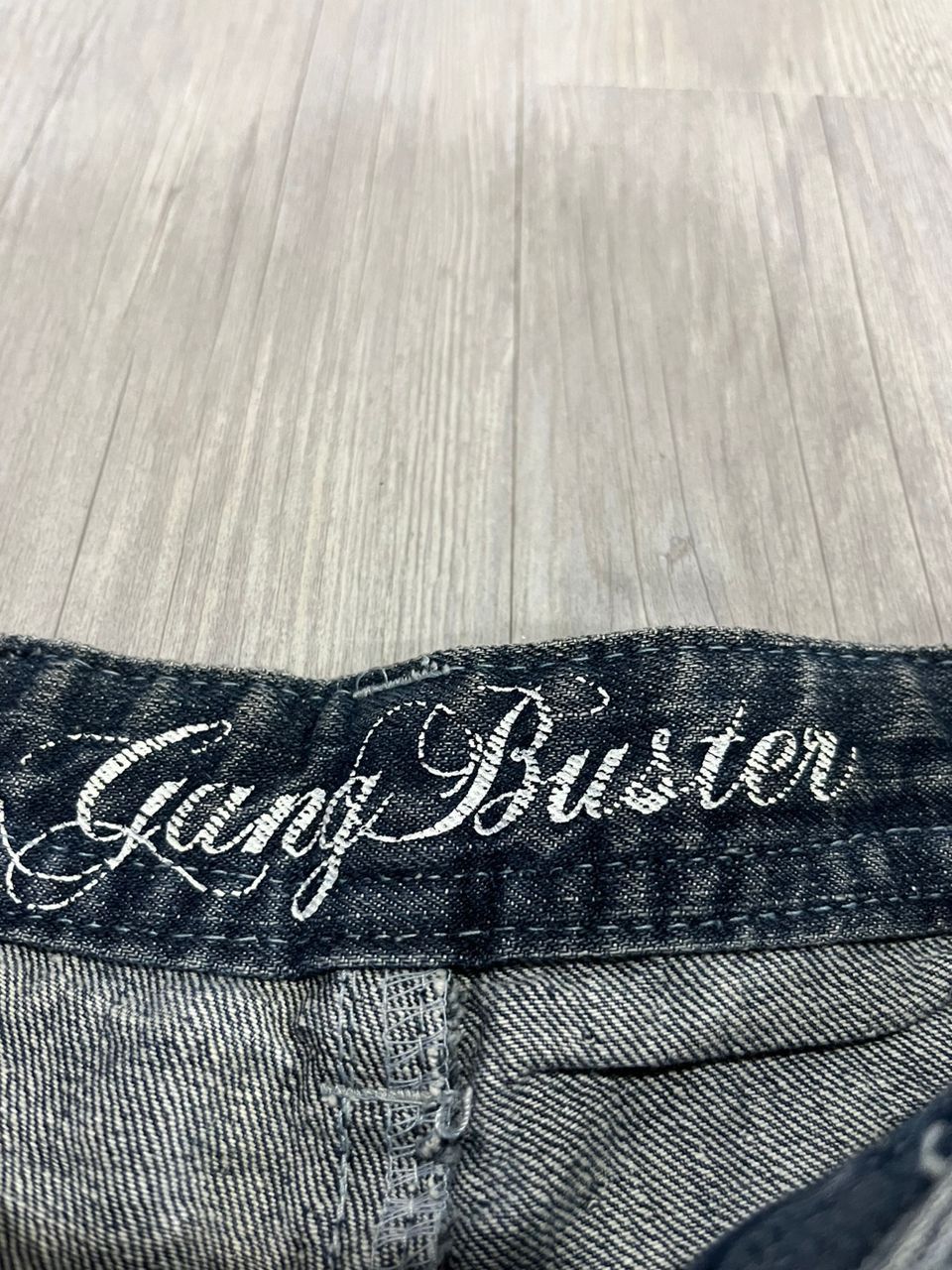Hysteric Glamour RARE JEANS GENG BUSTER Skull Denim Size US 27 - 9 Thumbnail