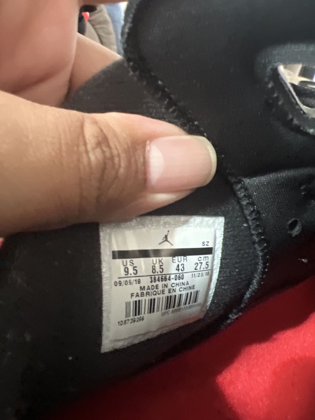 Jordan Brand × Nike Infareds Size US 9.5 / EU 42-43 - 6 Thumbnail