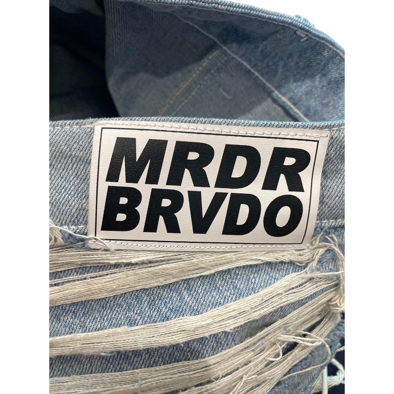Who Decides War WDW Moto Light Wash Denim Jeans Size US L / EU 52-54 / 3 - 3 Thumbnail