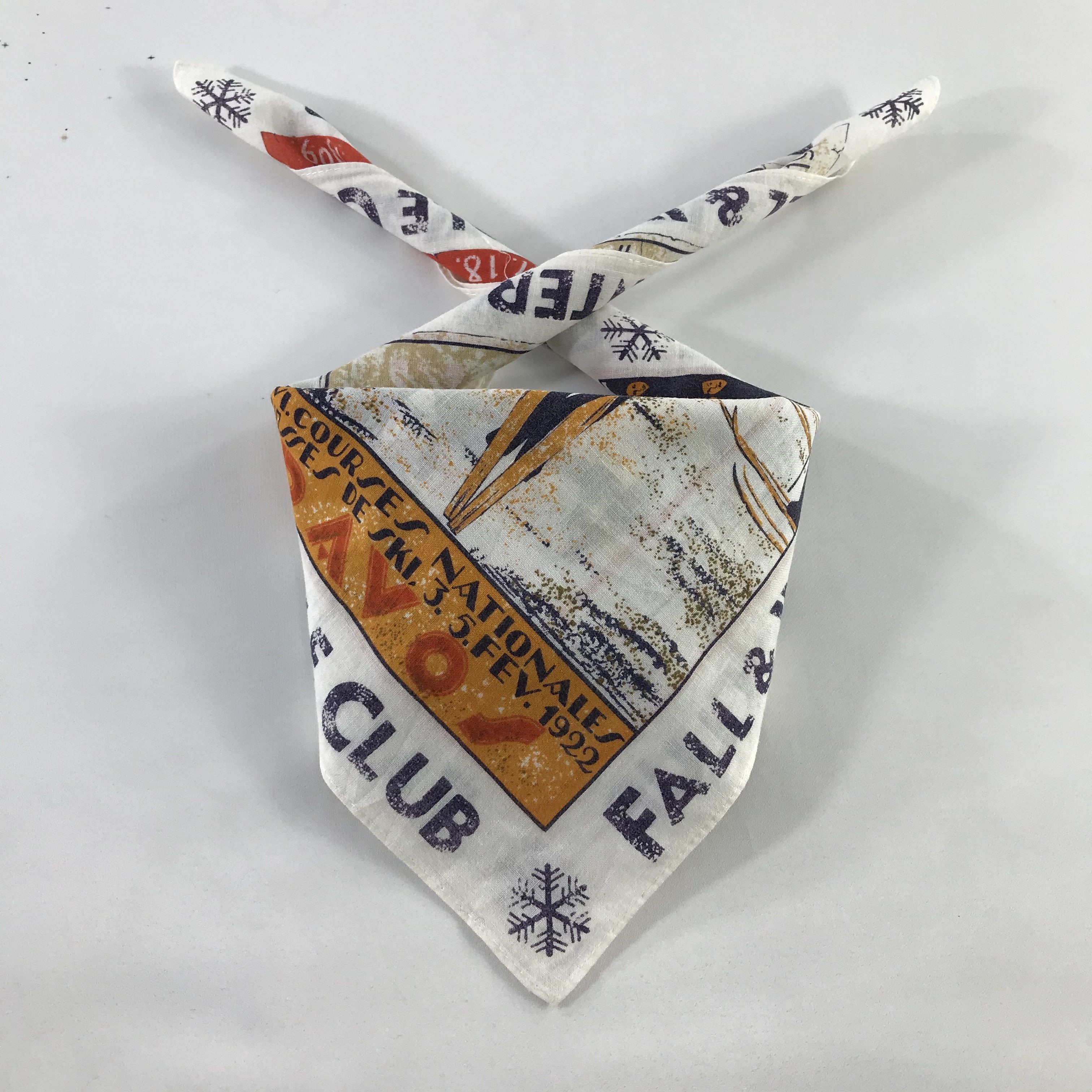 Nicole Club × Vintage Nicole Club Bandana / Handkerchief / Neckerchief - S458 Size ONE SIZE - 3 Thumbnail