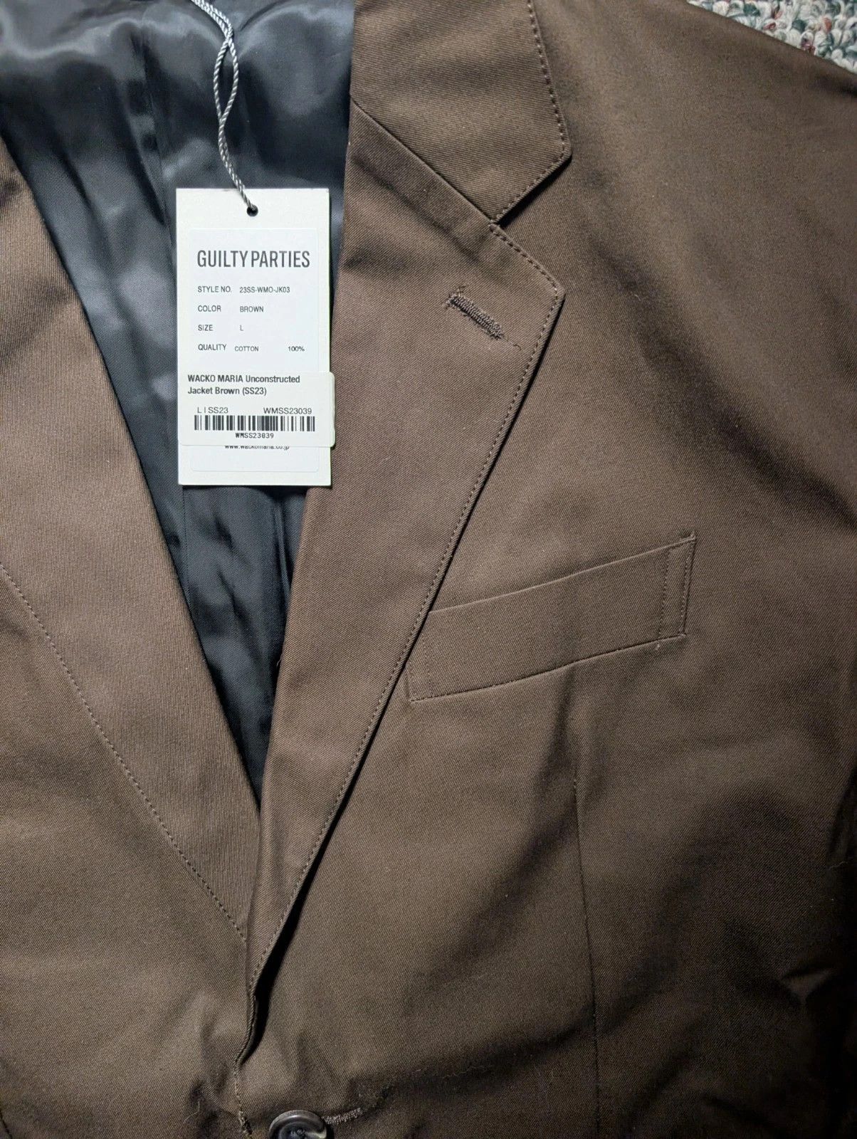 Wacko Maria SS23 Unconstructed Blazer Jacket Size Large **DESC** Size US L / EU 52-54 / 3 - 2 Thumbnail