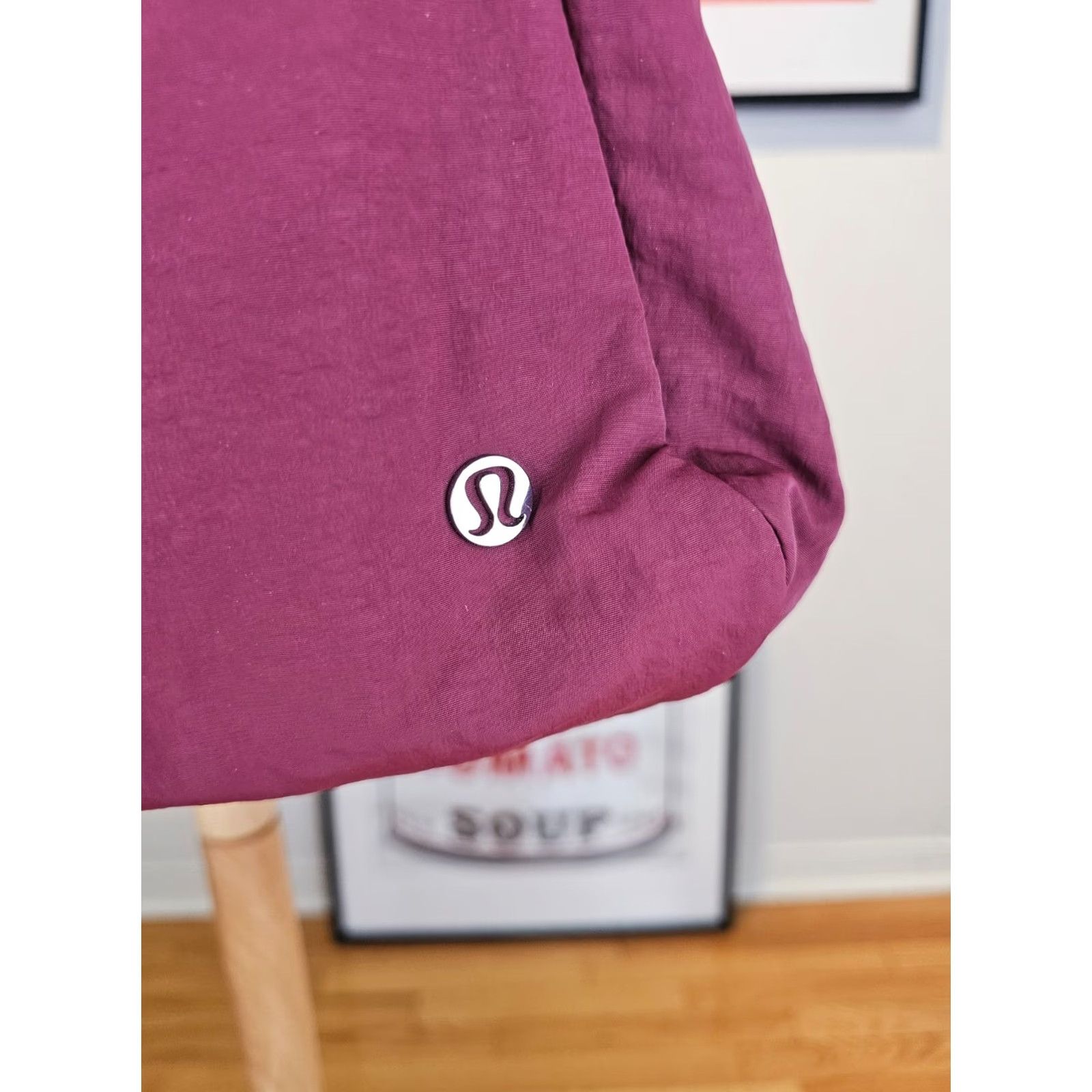 Lululemon LULULEMON Burgundy Back Pack Cross Bag CROSS Size ONE SIZE - 2 Thumbnail