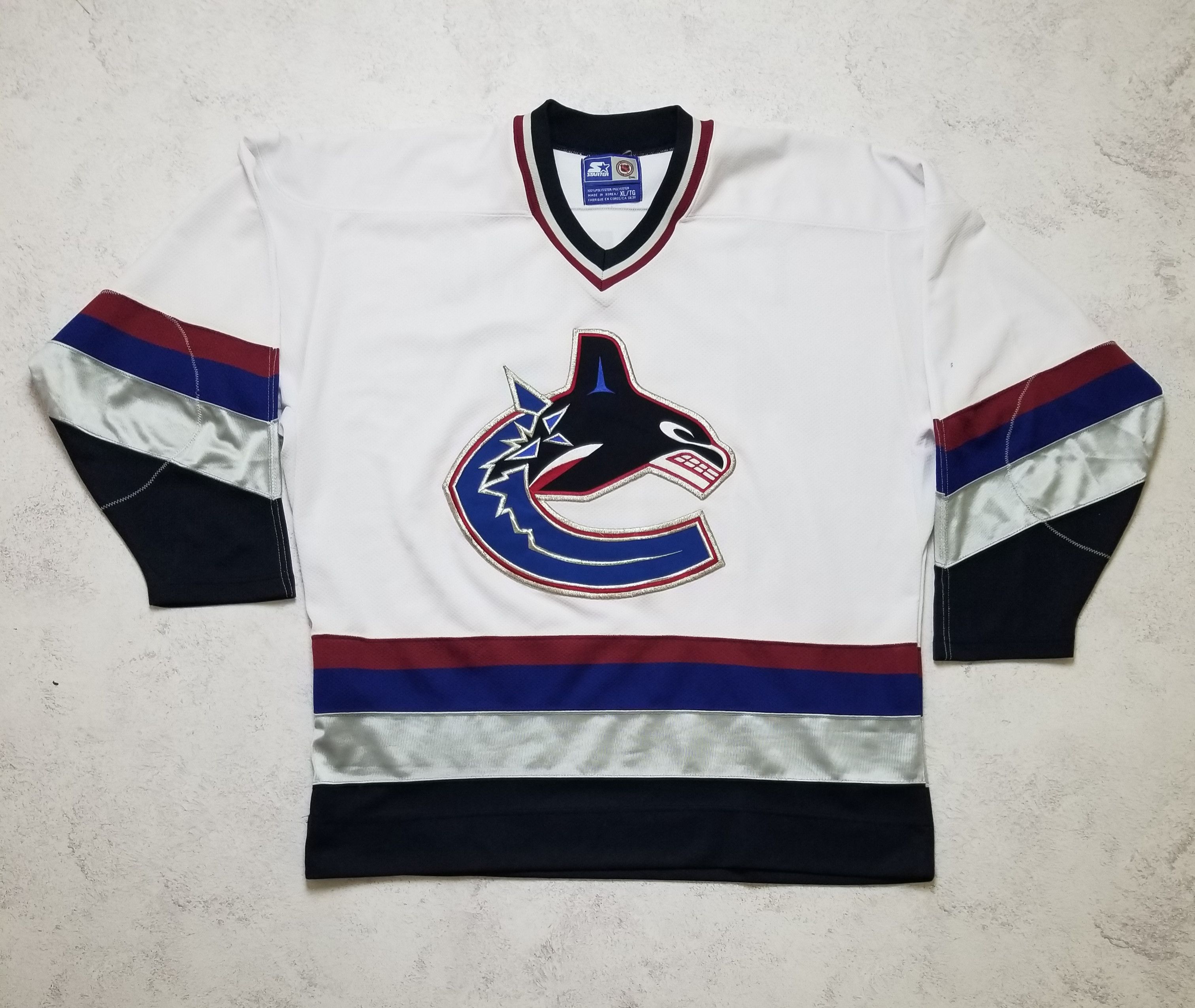 Starter Starter Vancouver Canucks #34 Elfsberg Jersey Size US XL / EU 56 / 4 - 1 Thumbnail