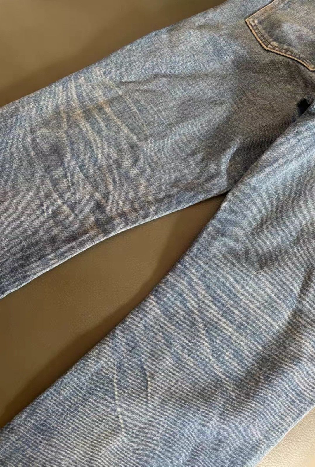 Celine Celine 2021SS Flares Union Washed Blue Flare Jeans Size US 29 - 4 Thumbnail