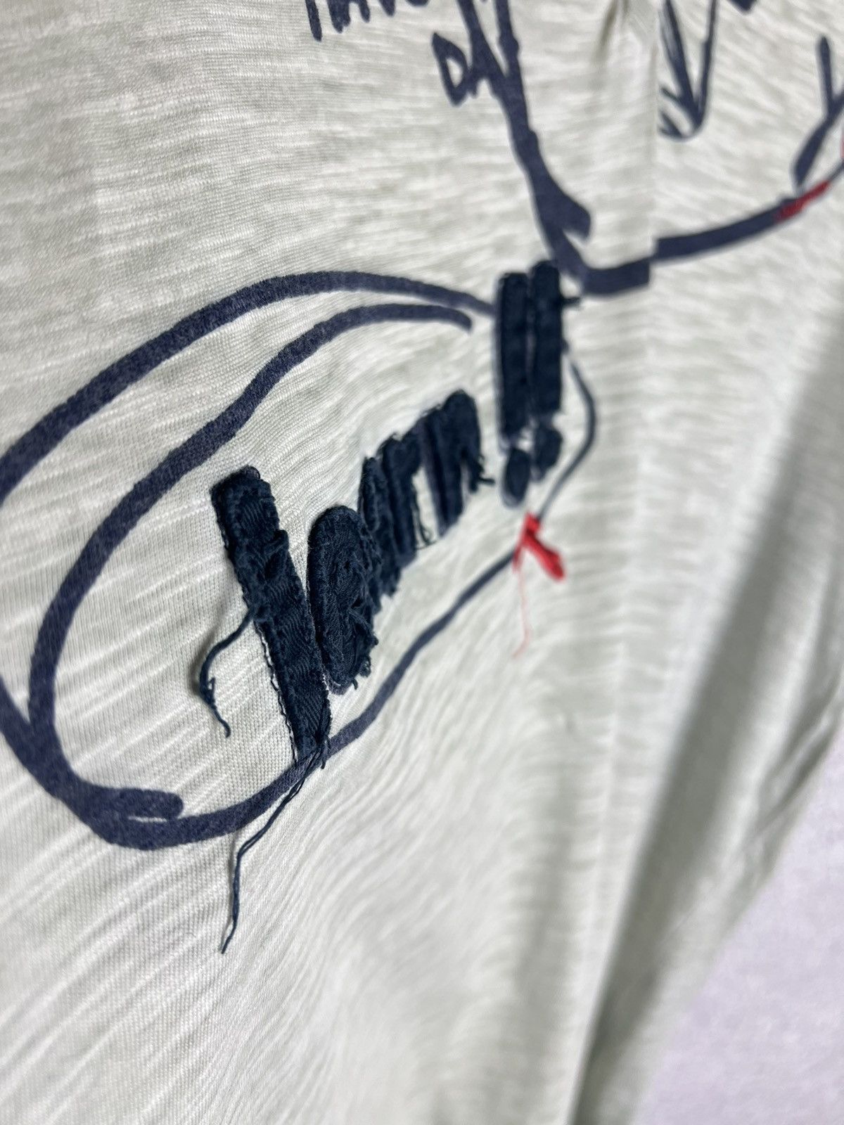 Desigual Vintage Y2K Desigual Art Logo Tee Size US XXL / EU 58 / 5 - 6 Thumbnail