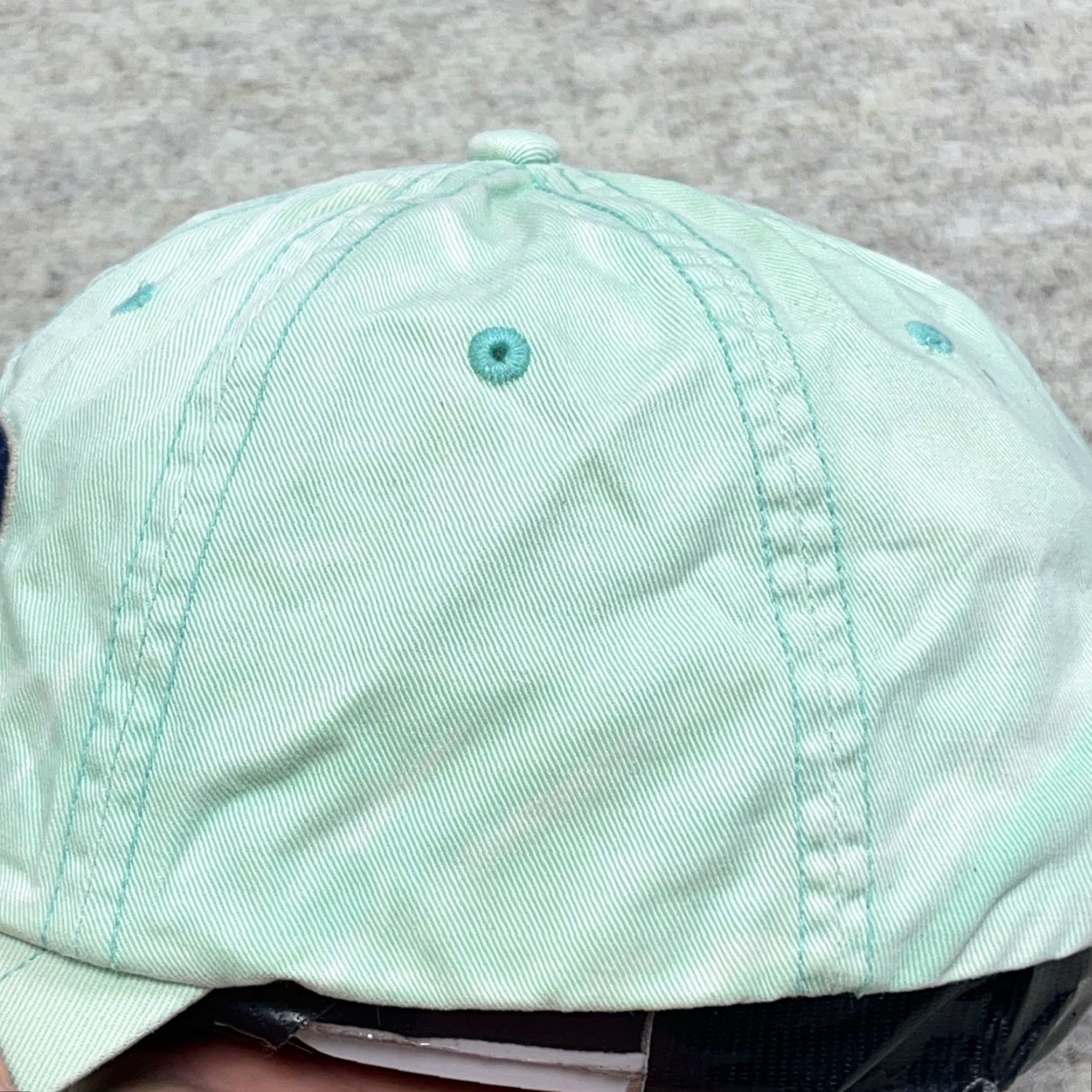 Polo Ralph Lauren Polo Ralph Lauren Hat Cap Strap Back Green Blue Spell Out PRL 67 Sun Faded Size US M / EU 48-50 / 2 - 5 Thumbnail