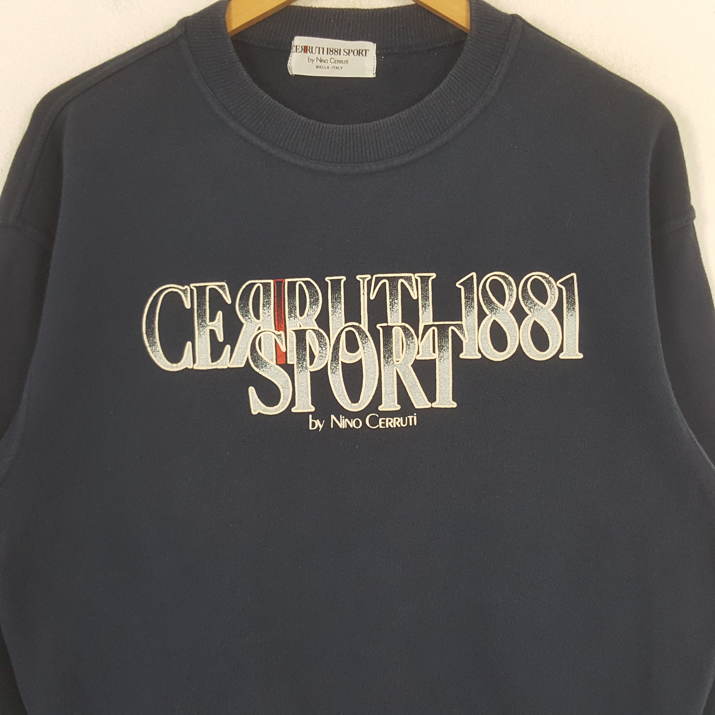 Cerruti 1881 × Vintage Vintage Cerruti 1881 Sport Italian Brand Sweatshirt C290N6 Size US M / EU 48-50 / 2 - 2 Thumbnail