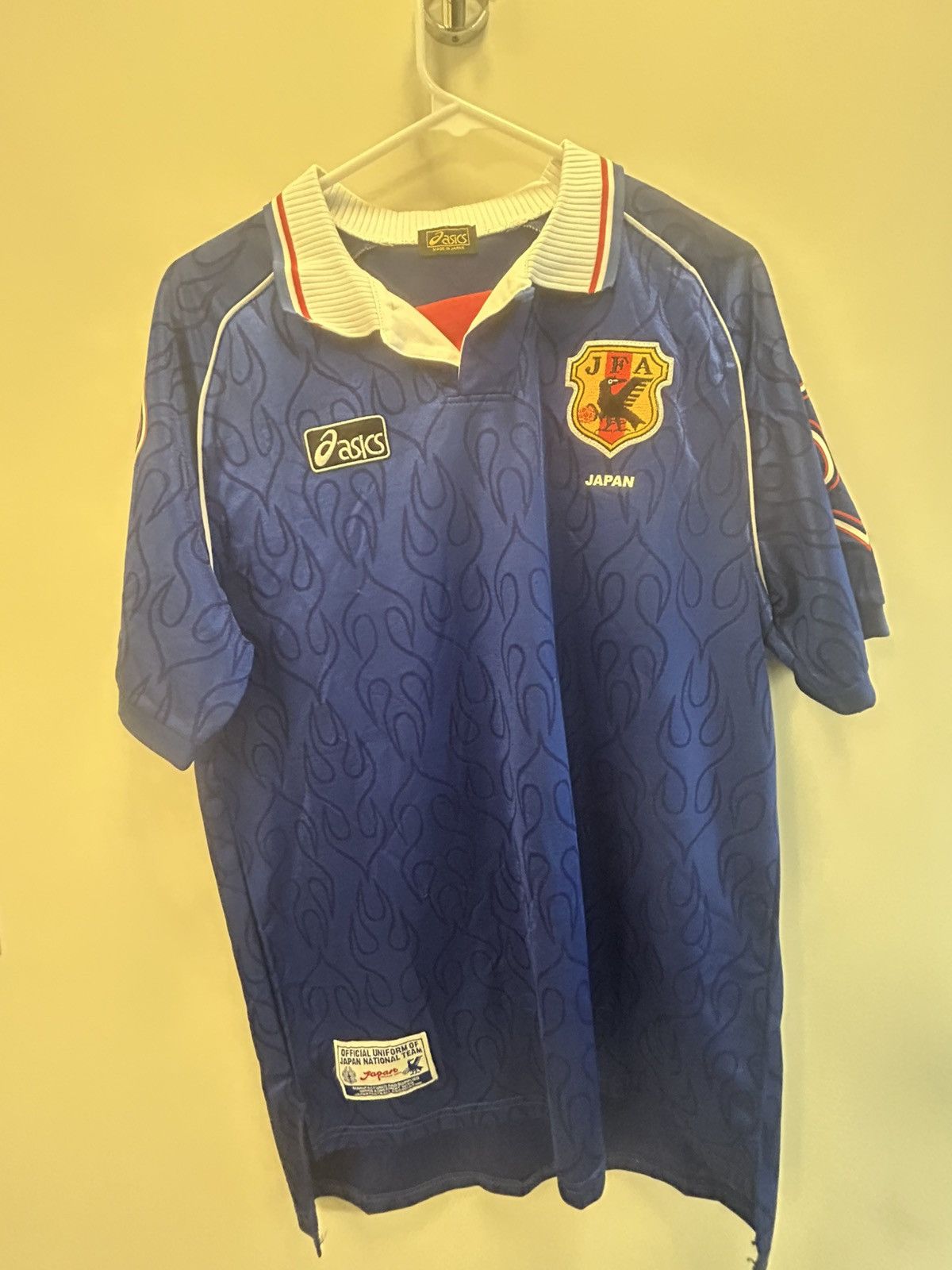 Vintage 90s Official Uniform of Japan Jersey World Cup