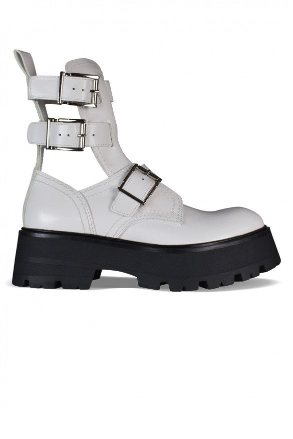 Alexander McQueen Rave Buckle Boots Size US 8 / IT 38 - 1 Thumbnail