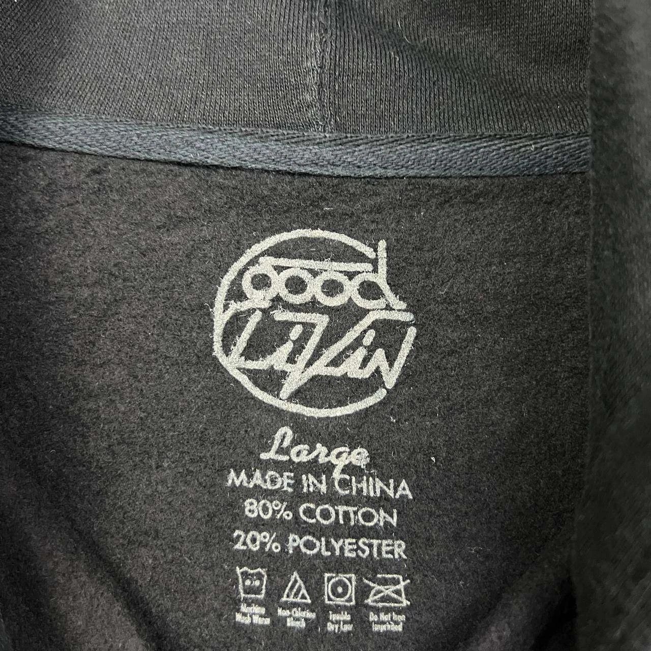 Other Good Livin Hoodie Men Black Fleece Lined Full Zip New L Size US L / EU 52-54 / 3 - 4 Thumbnail