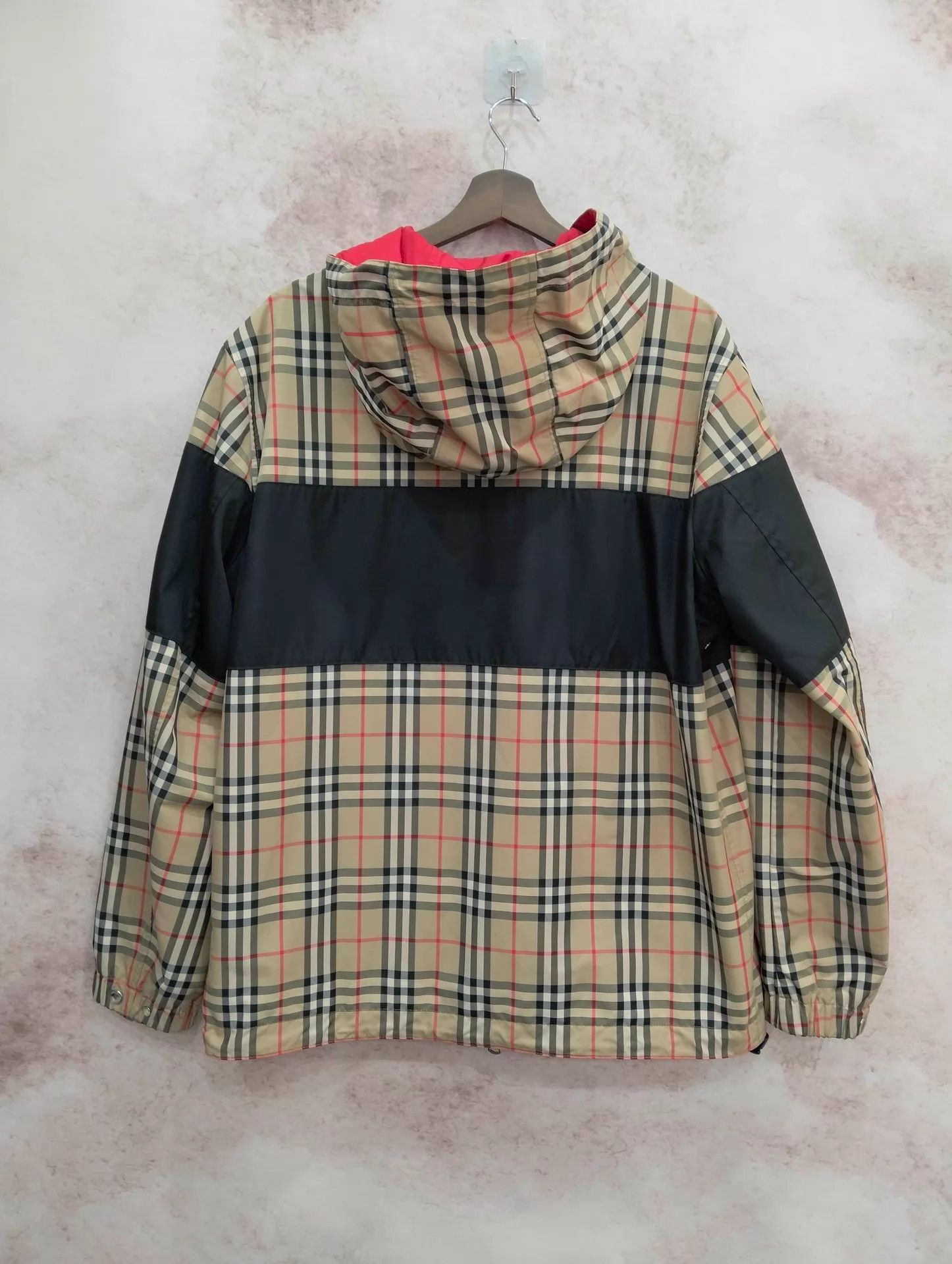 Burberry BURBERRY Double-Face Check Hooded Zip Jacket L Size L / US 10 / IT 46 - 2 Thumbnail
