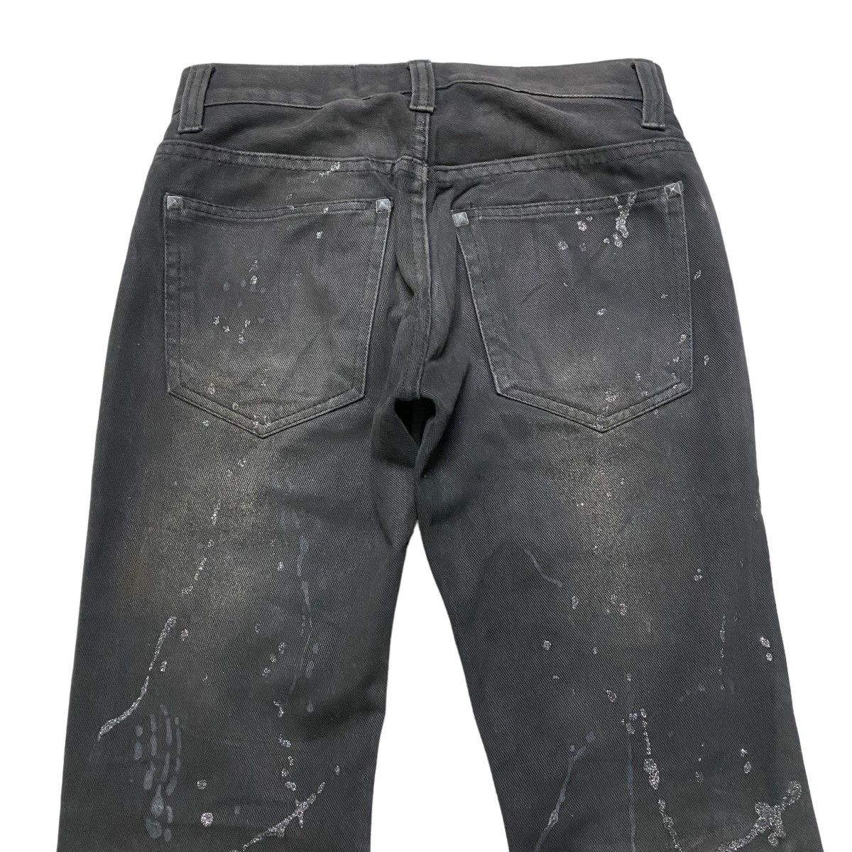 Japanese Brand Japanese Brand K.U.I Denim Flares Coated Distressed Jeans Size US 28 / EU 44 - 11 Thumbnail
