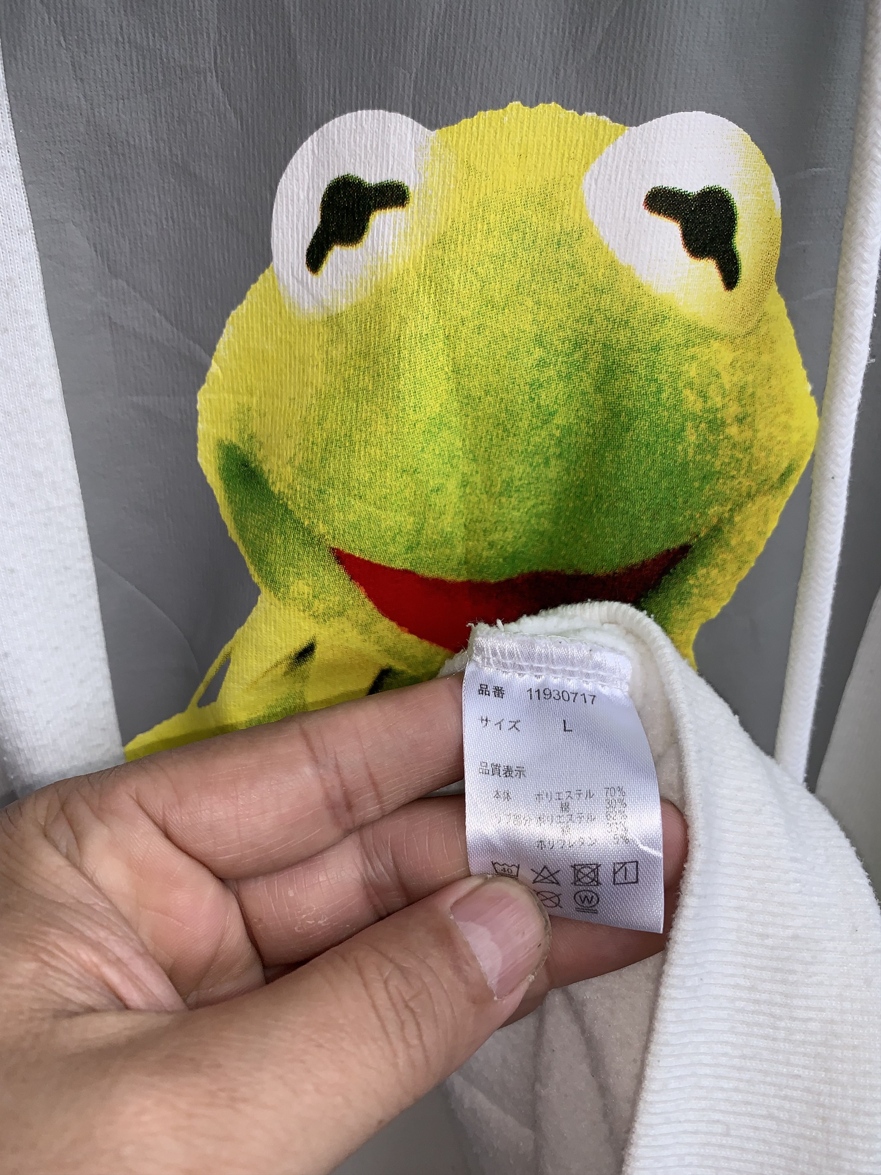 Disney Kermit Muppet Movie Sweatshirt Hoodie Size US L / EU 52-54 / 3 - 3 Thumbnail