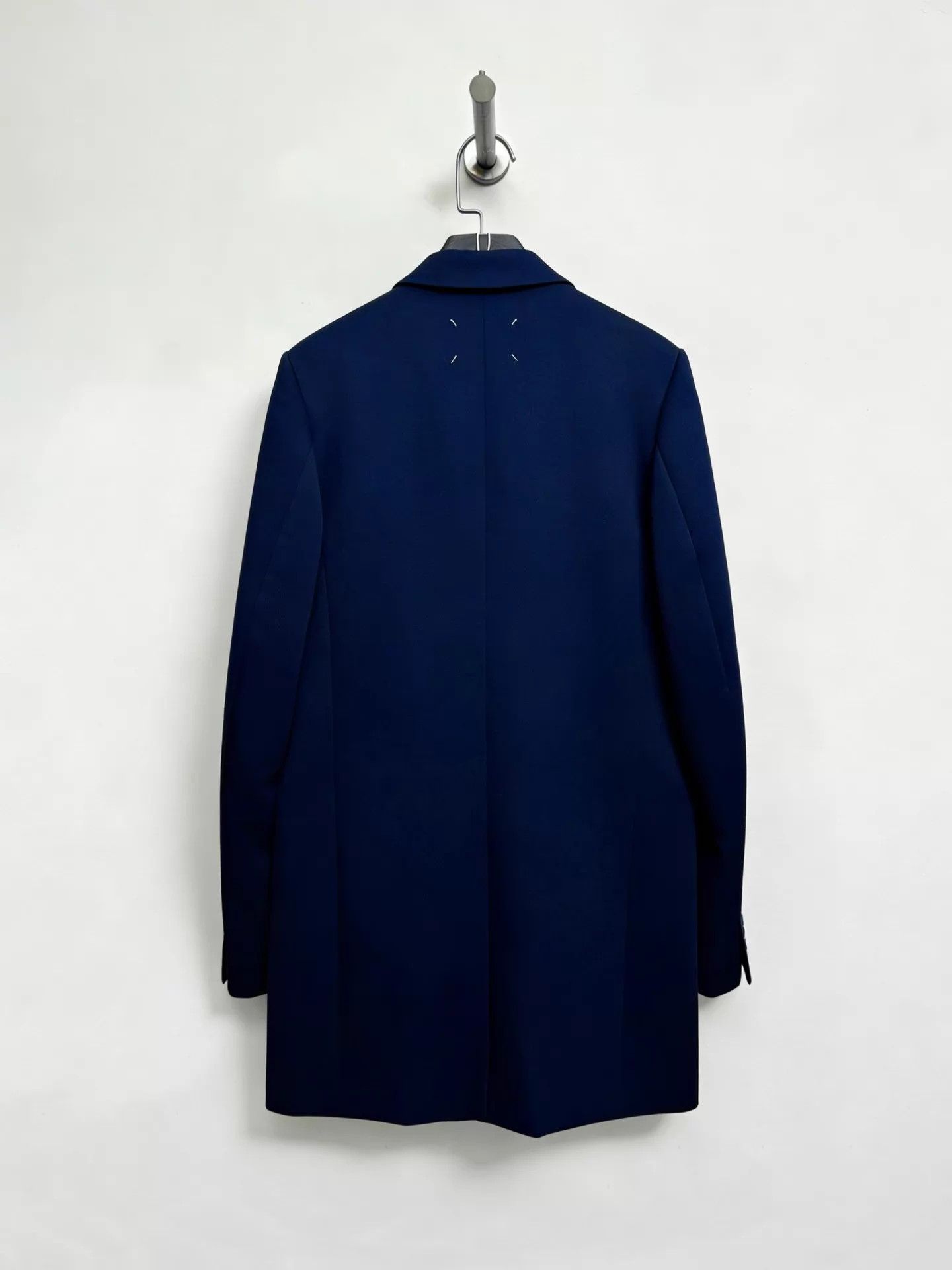 Maison Margiela Maison Margiela 2020SS John Galliano Belted Blue Blazer Size XS / US 0-2 / IT 36-38 - 2 Thumbnail