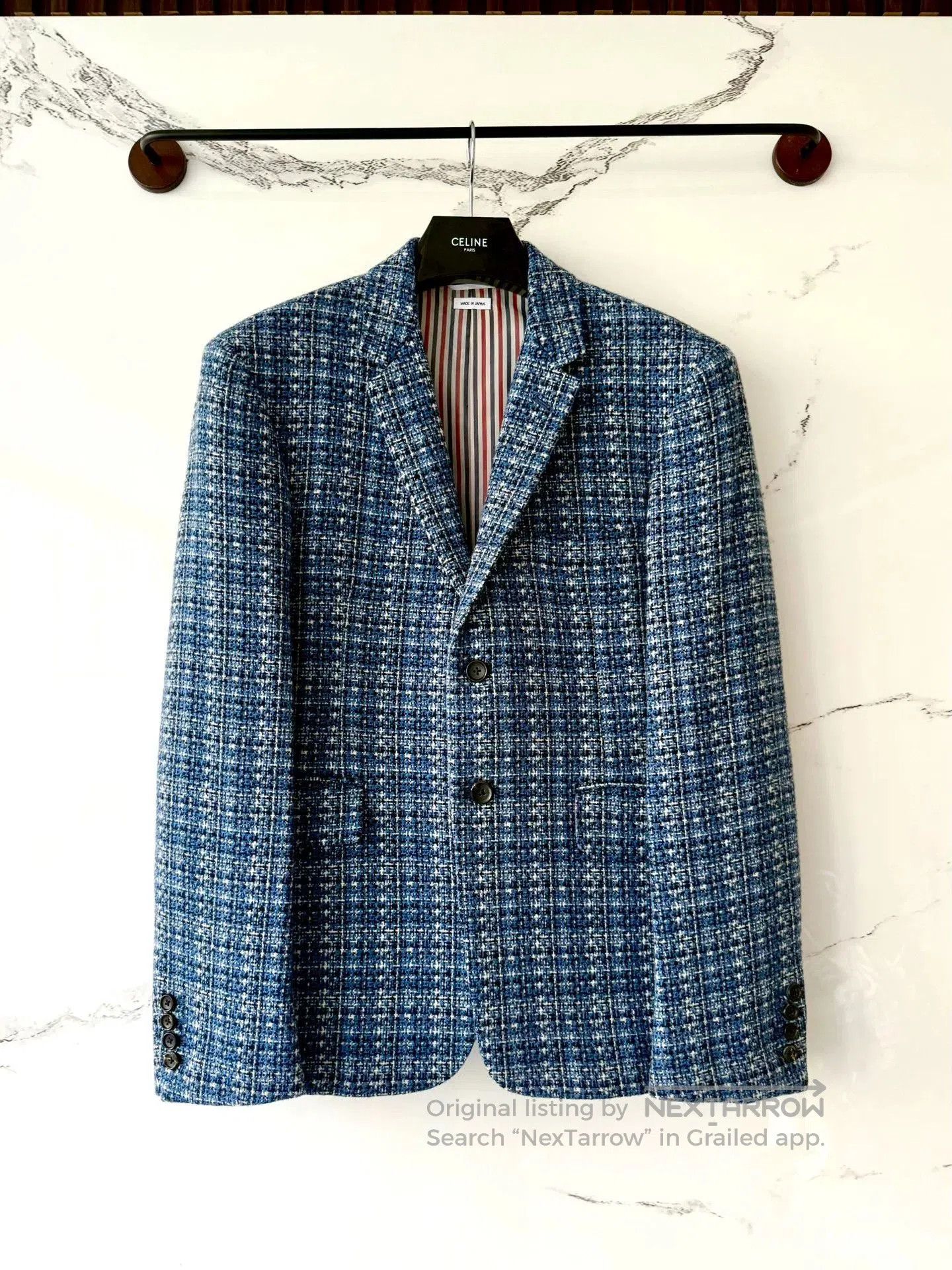 Thom Browne Thom Browne Blue Wool Suit Set. Size US S / EU 44-46 / 1 - 3 Thumbnail