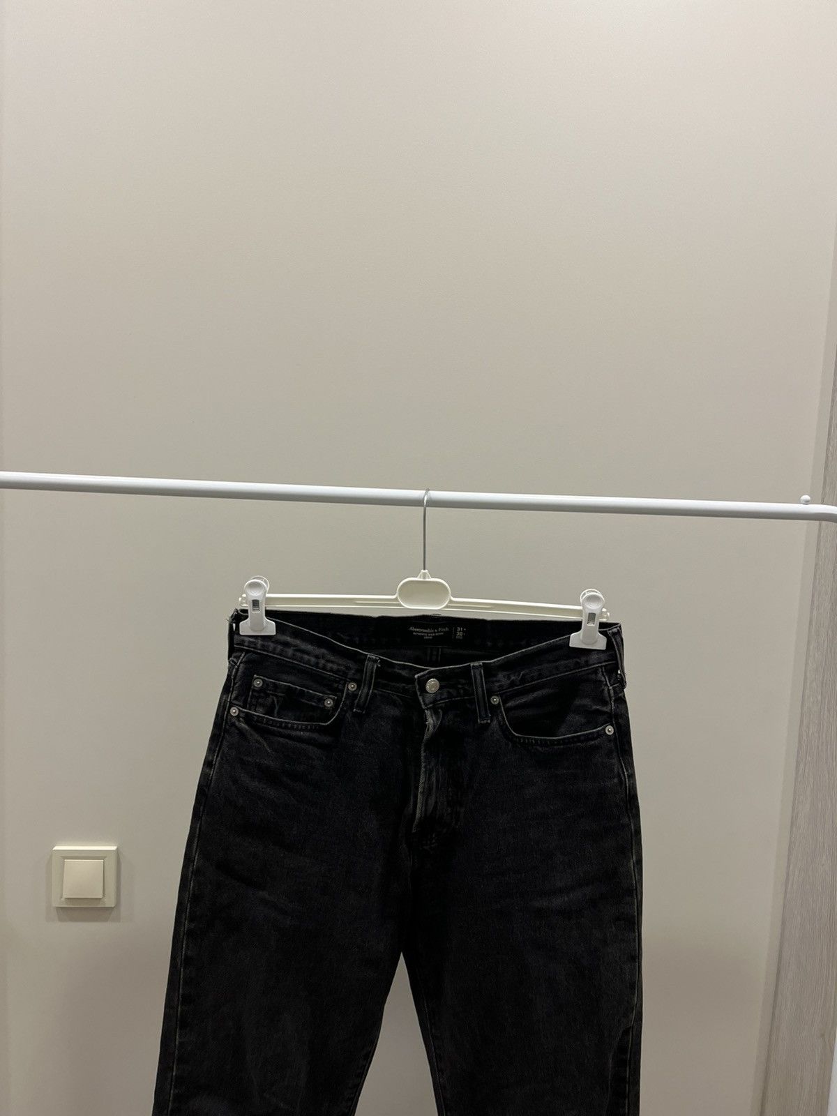 Abercrombie & Fitch Abercrombie & Fitch Black Jeans Size US 31 - 3 Thumbnail