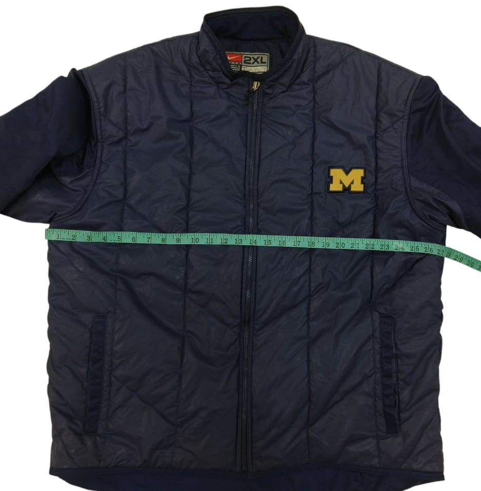 Nike Nike Michigan Blue Jacket Size US XL / EU 56 / 4 - 9 Thumbnail